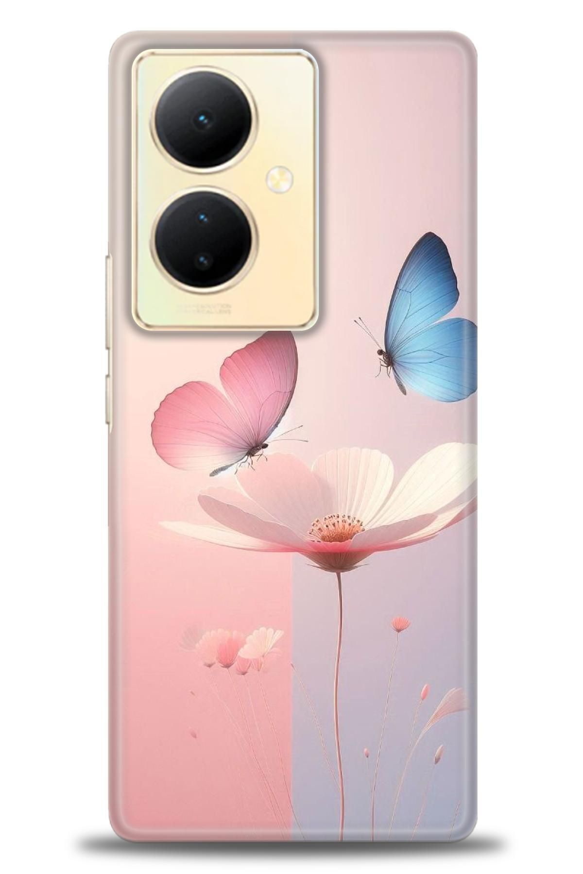 CooperTech Vivo V29 Lite 5G İle Uyumlu HD Baskılı Silikon Kılıf / Y V ÖzelSeri Vivo - 2094