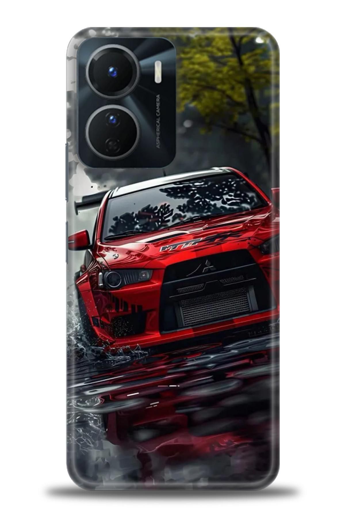 CooperTech Vivo Y16 İle Uyumlu HD Baskılı Silikon Kılıf / Y V ÖzelSeri Vivo - 2082