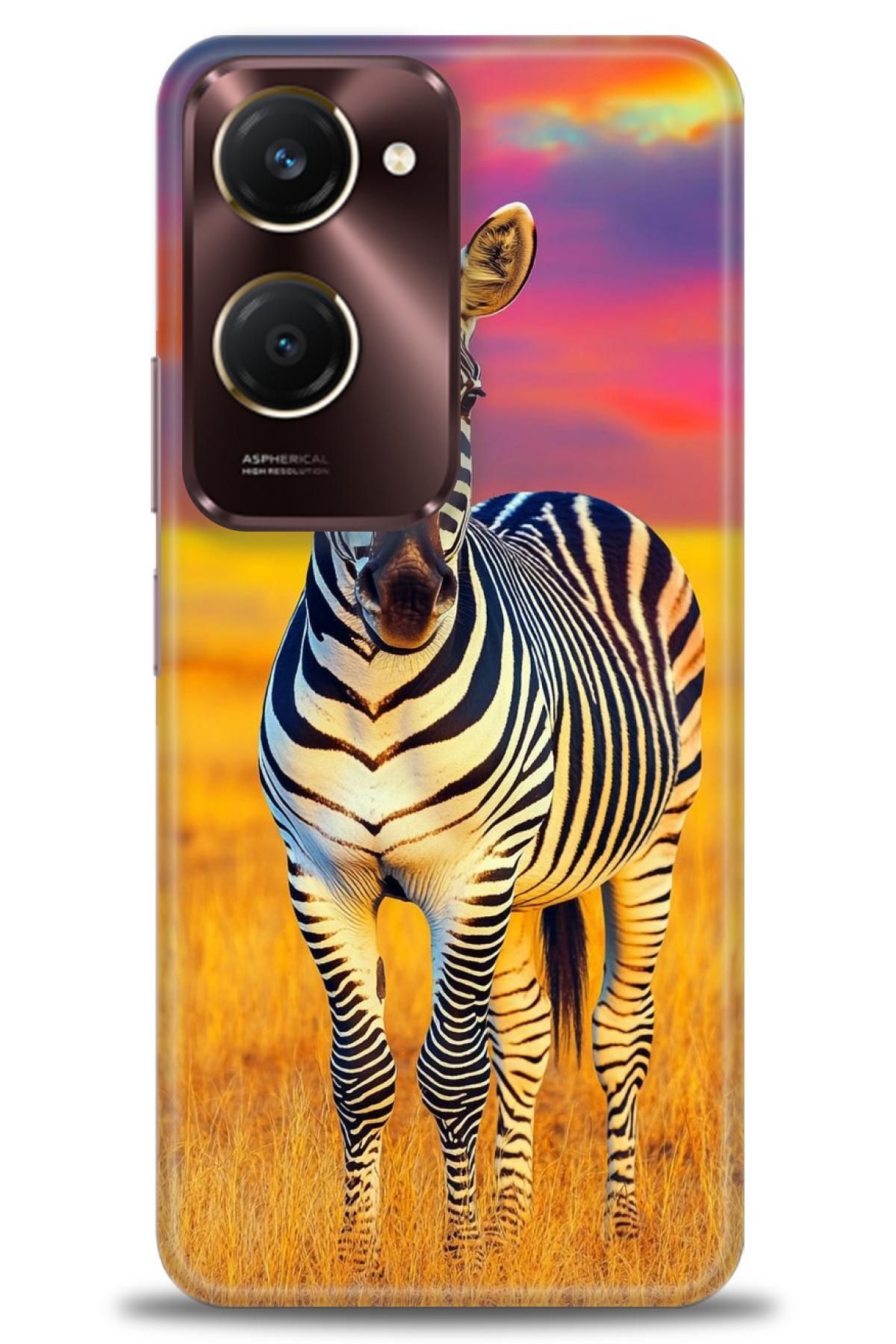 CooperTech Vivo Y18 İle Uyumlu HD Baskılı Silikon Kılıf - ÖzelSeriVivo - 2117