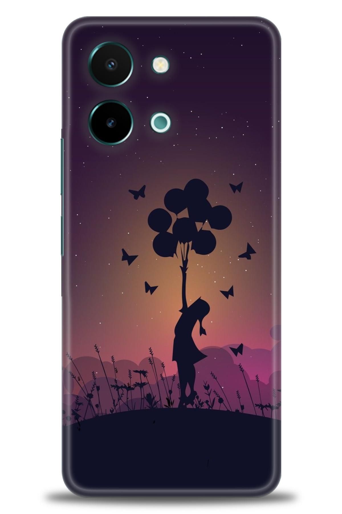 CooperTech Vivo Y28 İle Uyumlu HD Baskılı Silikon Kılıf / Y V ÖzelSeri Vivo - 2339
