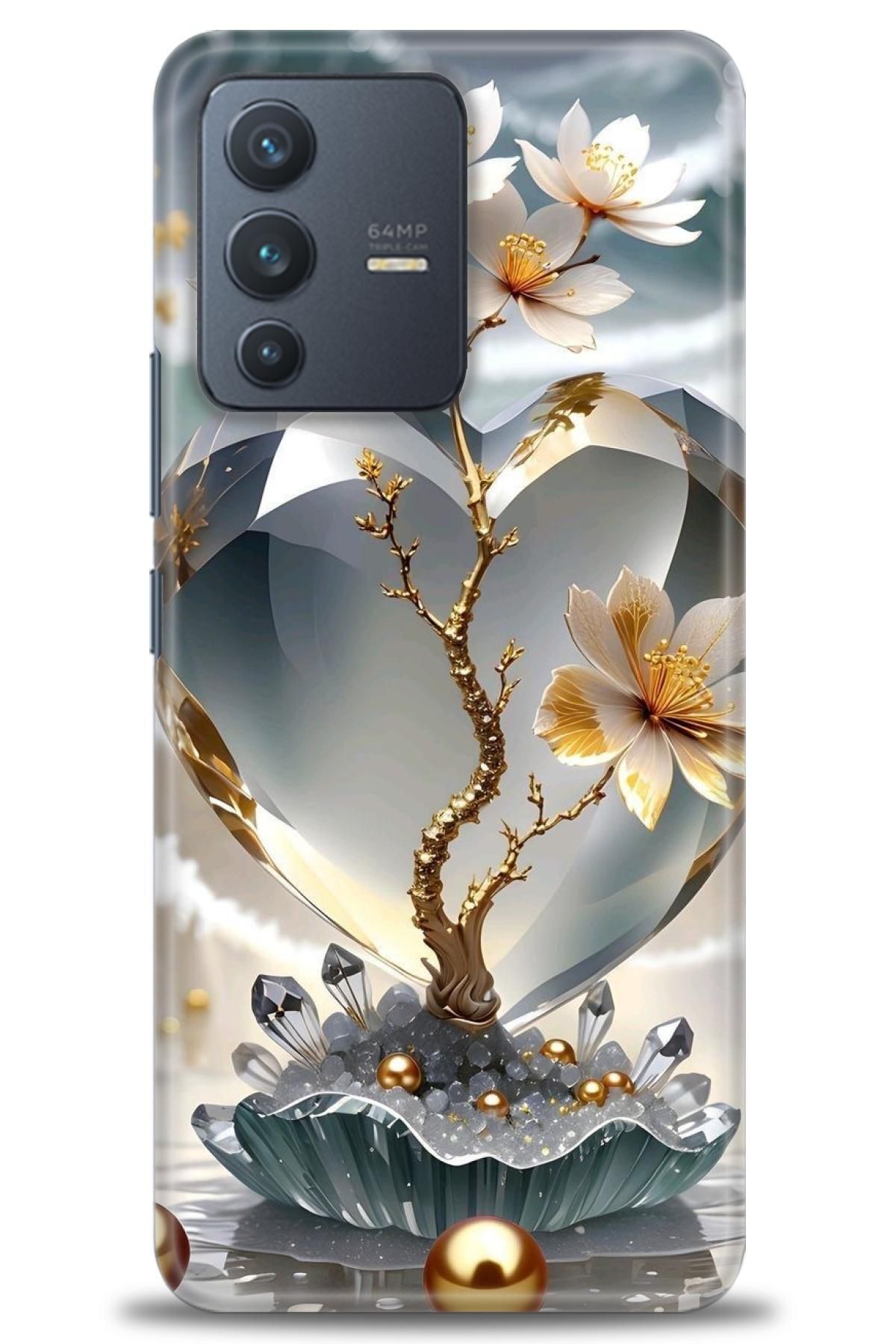 CooperTech Vivo V23 5G İle Uyumlu HD Baskılı Silikon Kılıf - ÖzelSeriVivo - 2885