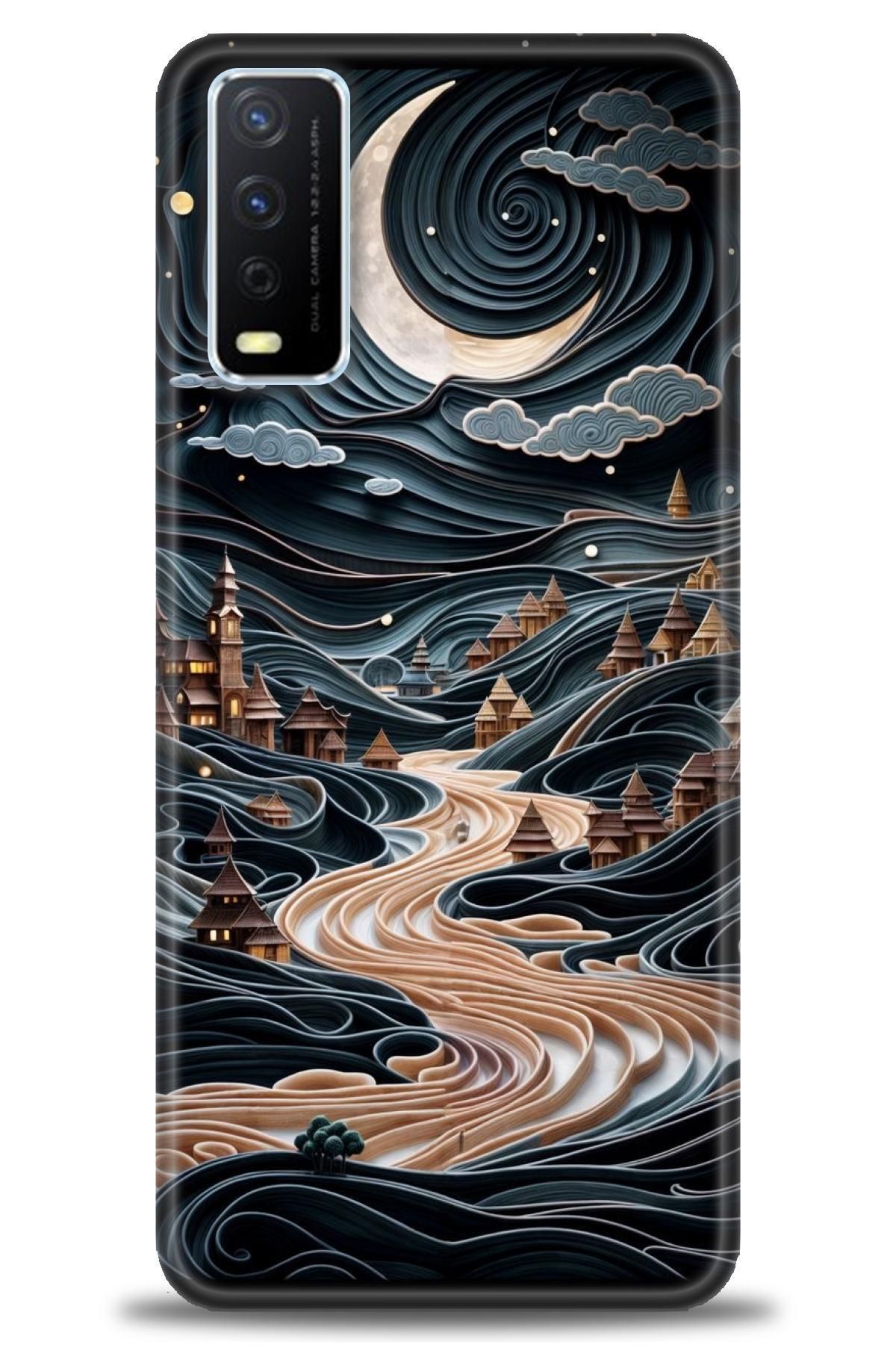 CooperTech Vivo Y11S İle Uyumlu HD Baskılı Silikon Kılıf / Y V ÖzelSeri Vivo - 2957