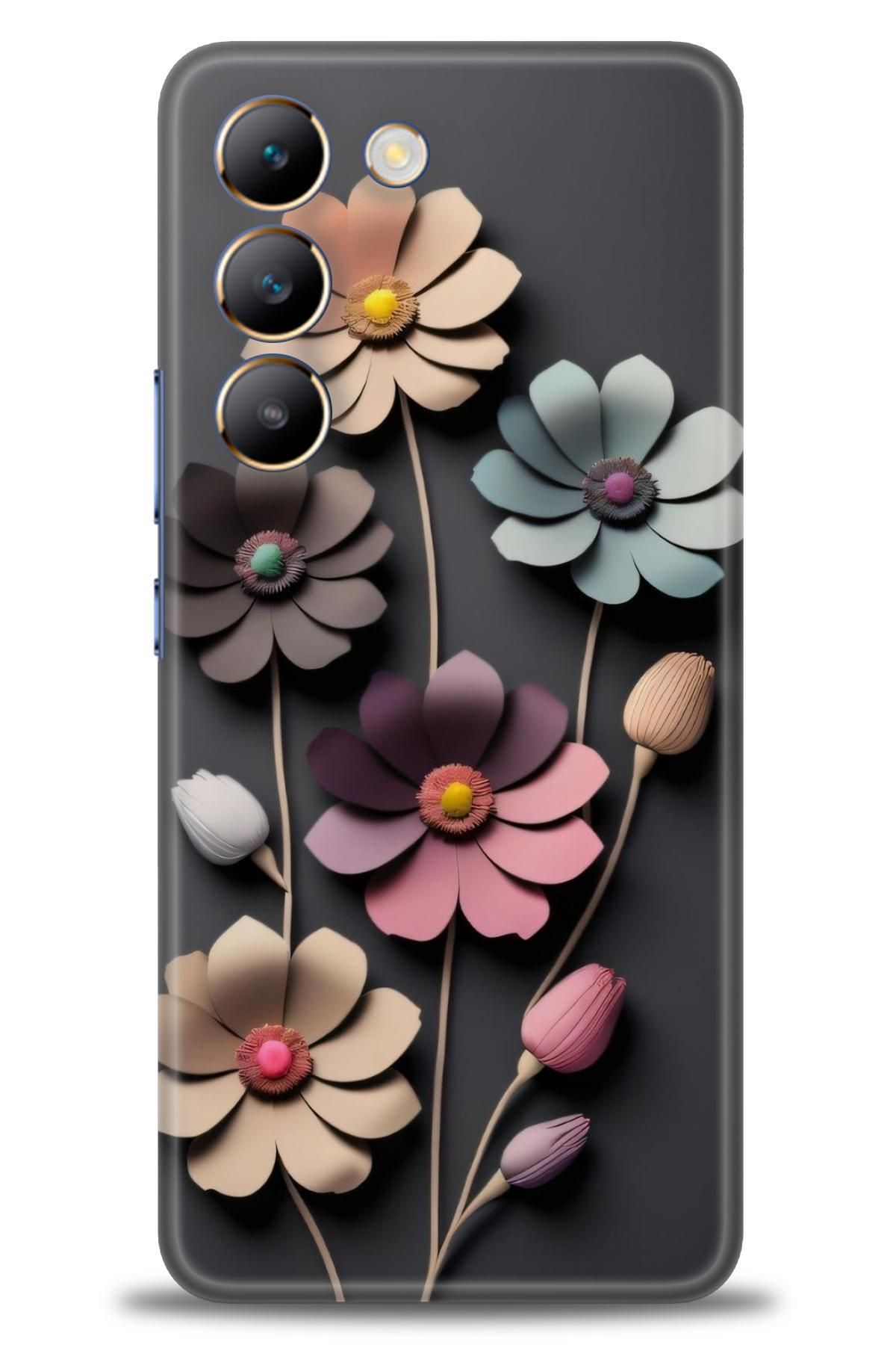 CooperTech Vivo V30 Lite İle Uyumlu HD Baskılı Silikon Kılıf / Y V ÖzelSeri Vivo - 2045