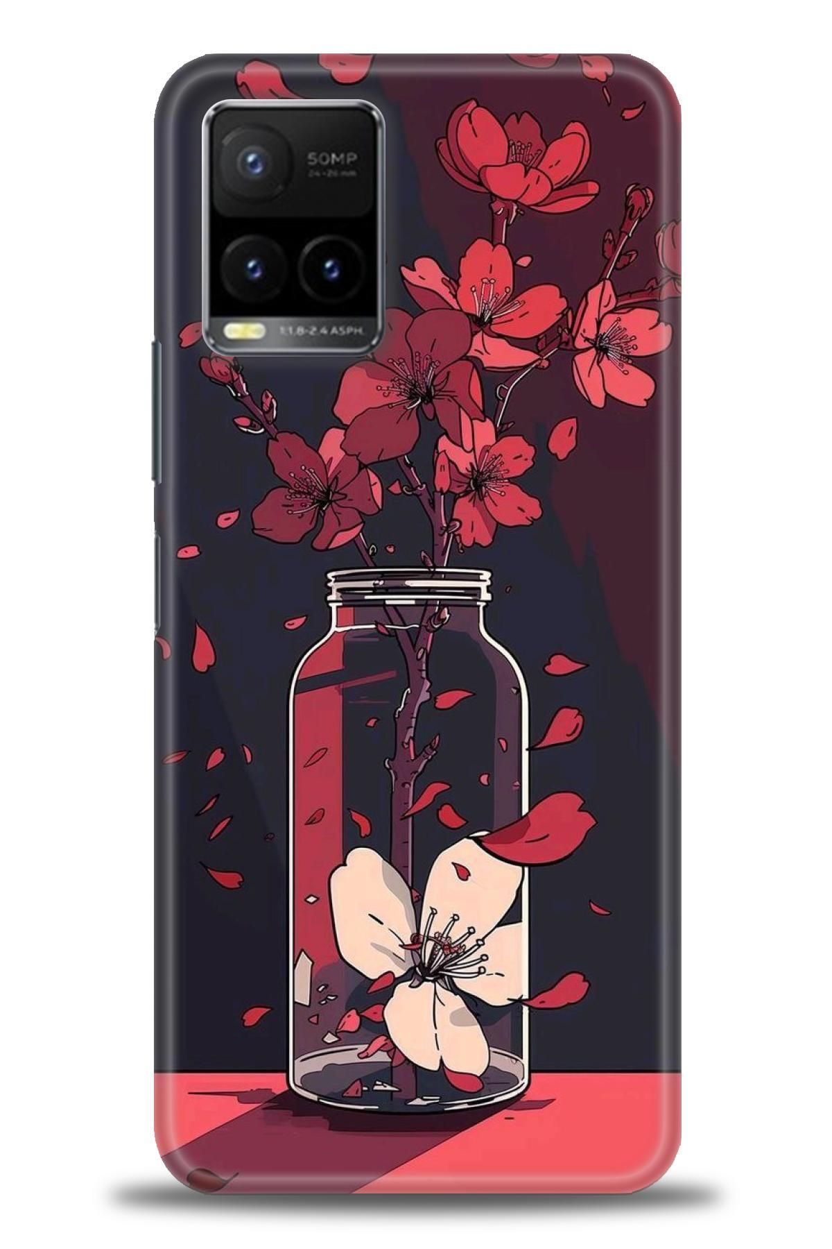 CooperTech Vivo Y21S / Y21 İle Uyumlu HD Baskılı Silikon Kılıf - ÖzelSeriVivo - 2628