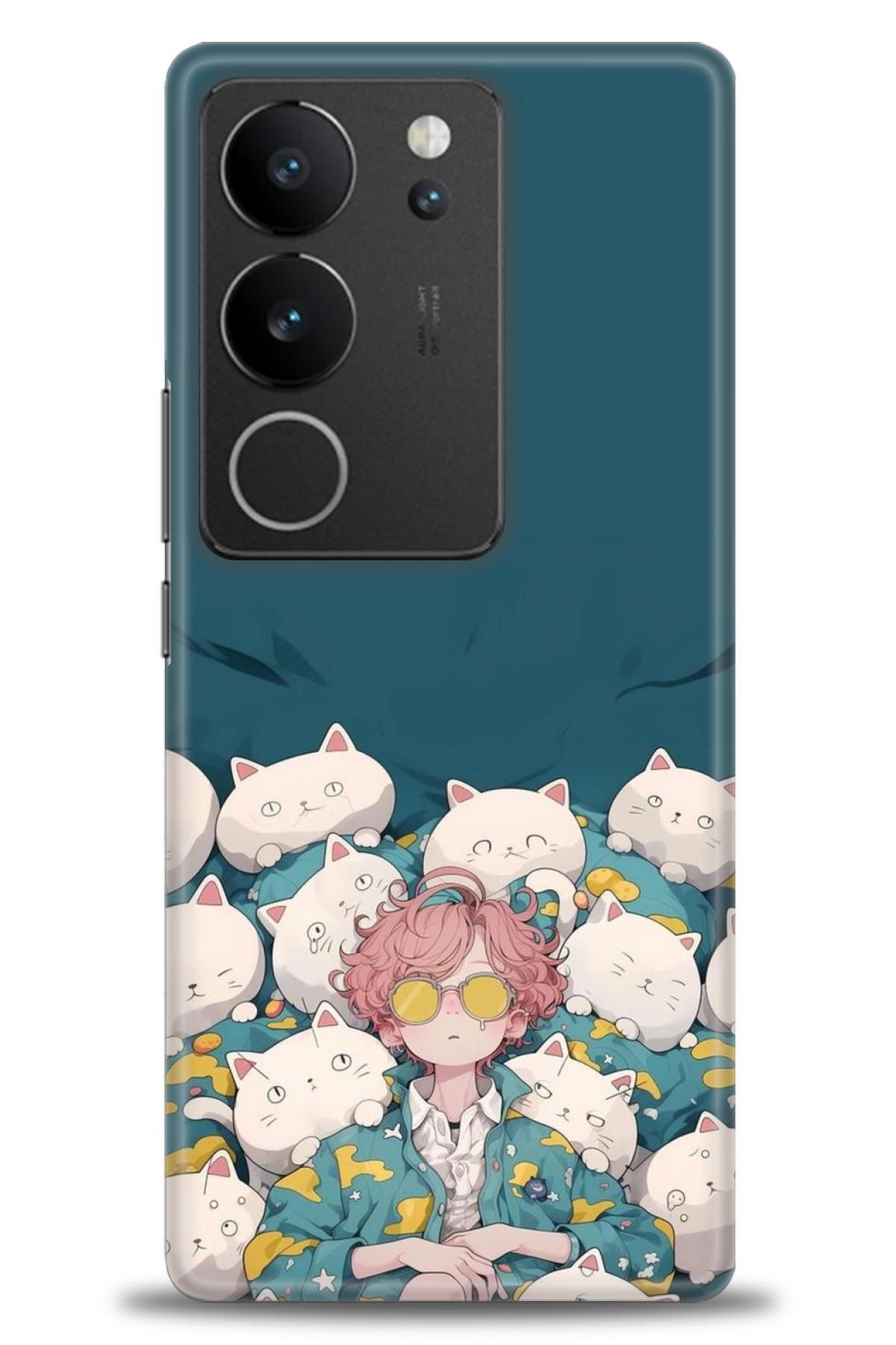 CooperTech Vivo V29 5G İle Uyumlu HD Baskılı Silikon Kılıf / Y V ÖzelSeri Vivo - 2358