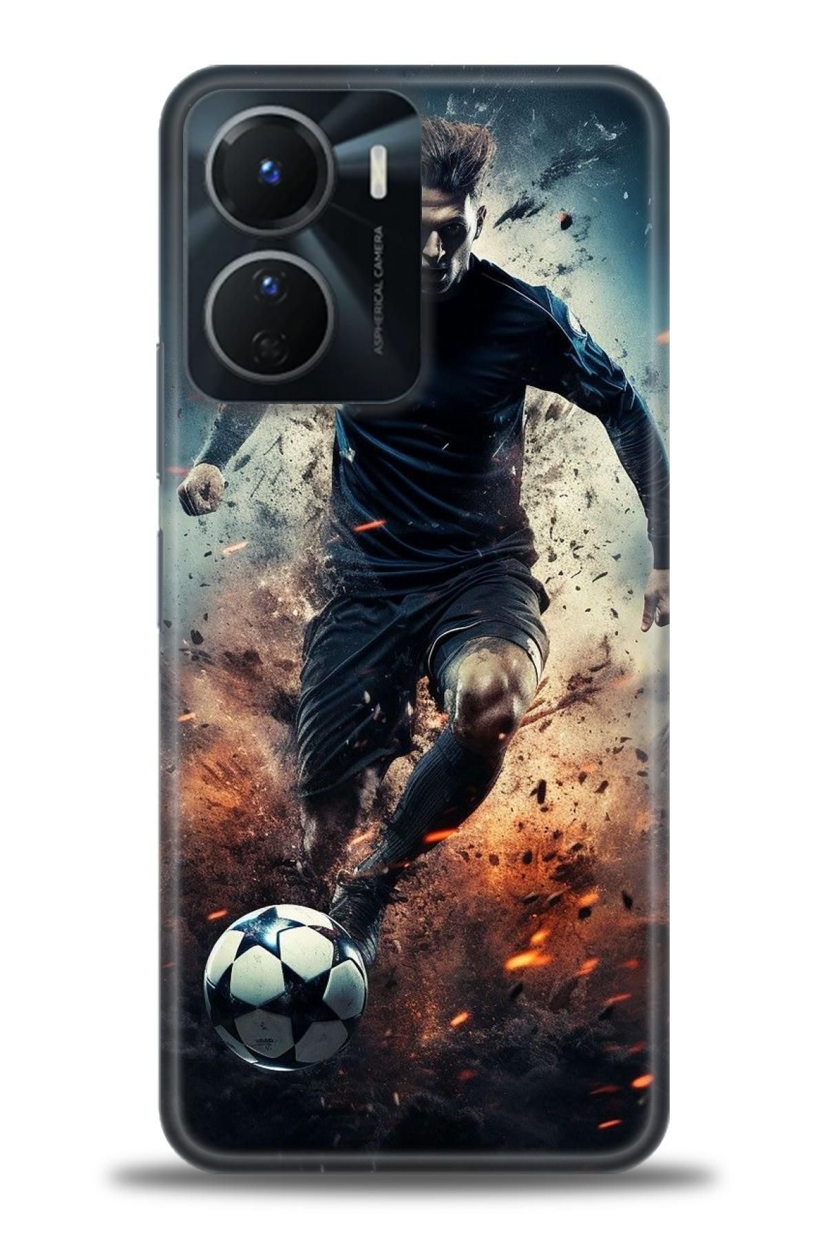 CooperTech Vivo Y16 İle Uyumlu HD Baskılı Silikon Kılıf - ÖzelSeriVivo - 2136