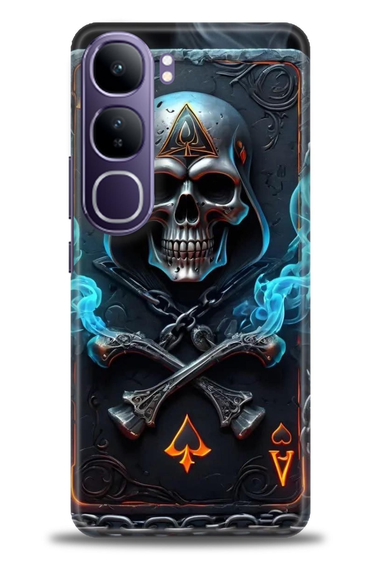 CooperTech Vivo V40 Lite İle Uyumlu HD Baskılı Silikon Kılıf - ÖzelSeriVivo - 2928