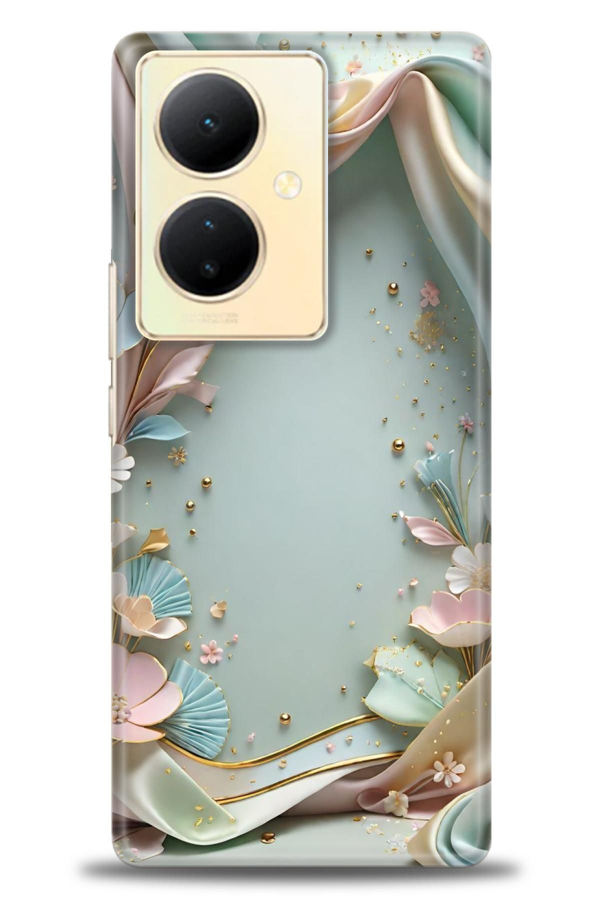 CooperTech Vivo V29 Lite 5G İle Uyumlu HD Baskılı Silikon Kılıf - ÖzelSeriVivo - 2584