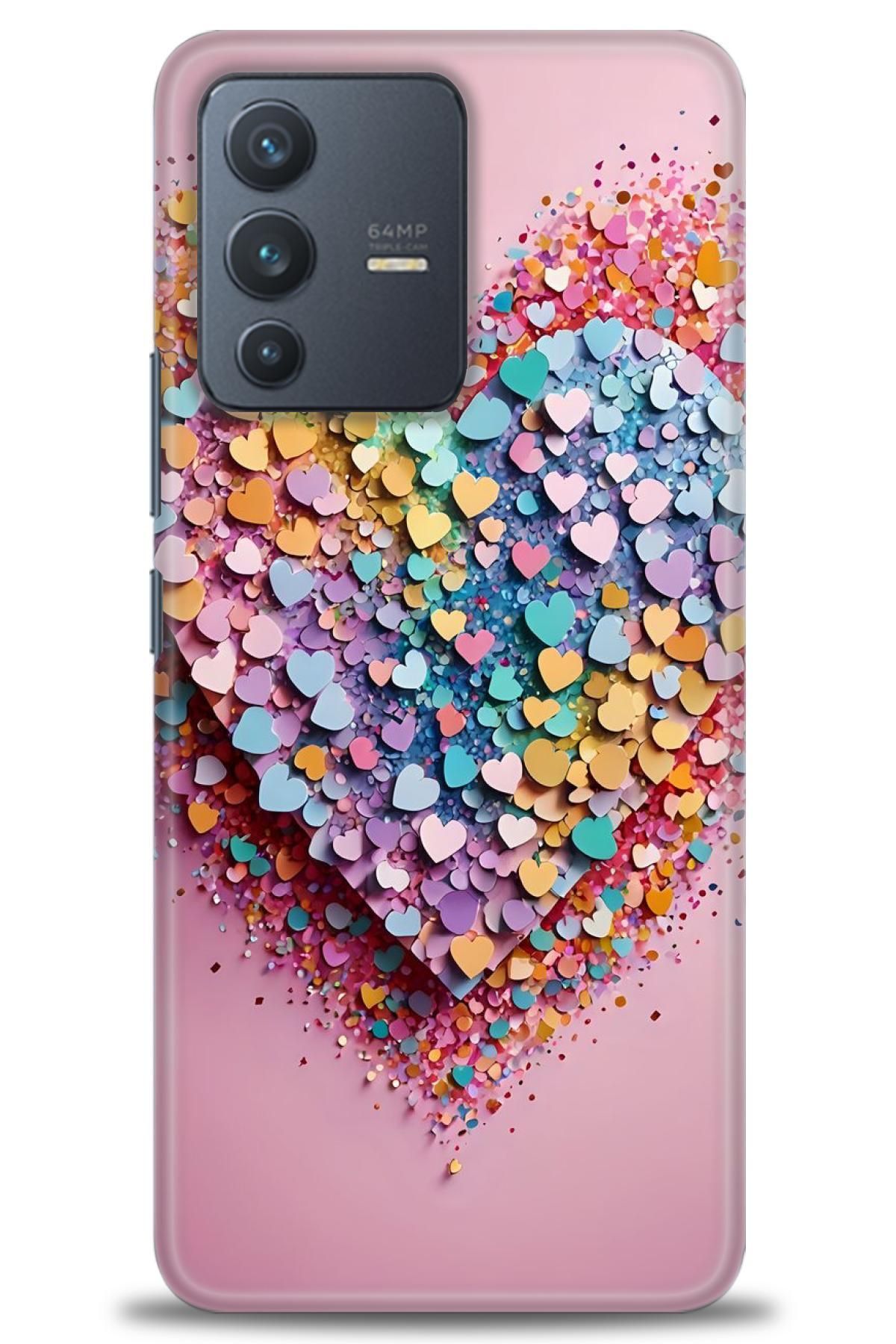 CooperTech Vivo V23 5G İle Uyumlu HD Baskılı Silikon Kılıf - ÖzelSeriVivo - 2696