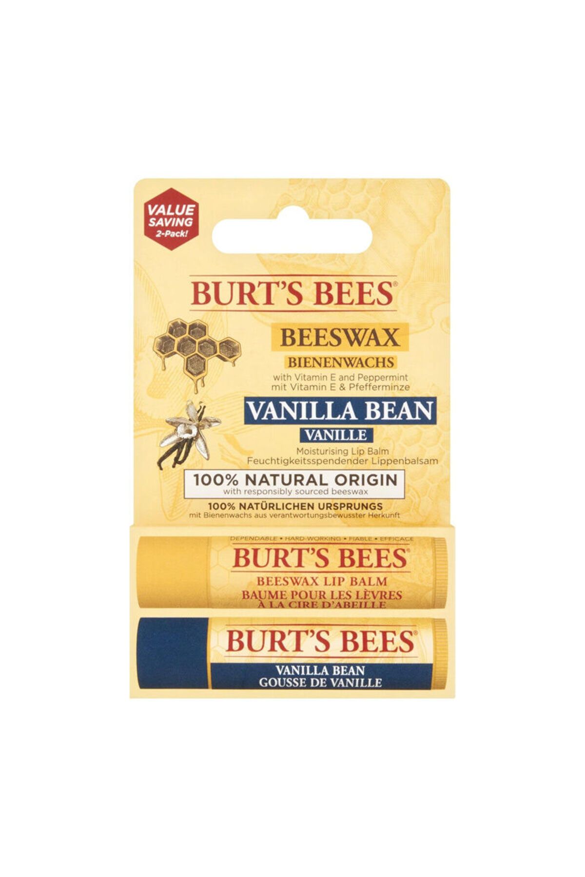 Burts Bees 2li Lip Balm Set 2x4,25 gr