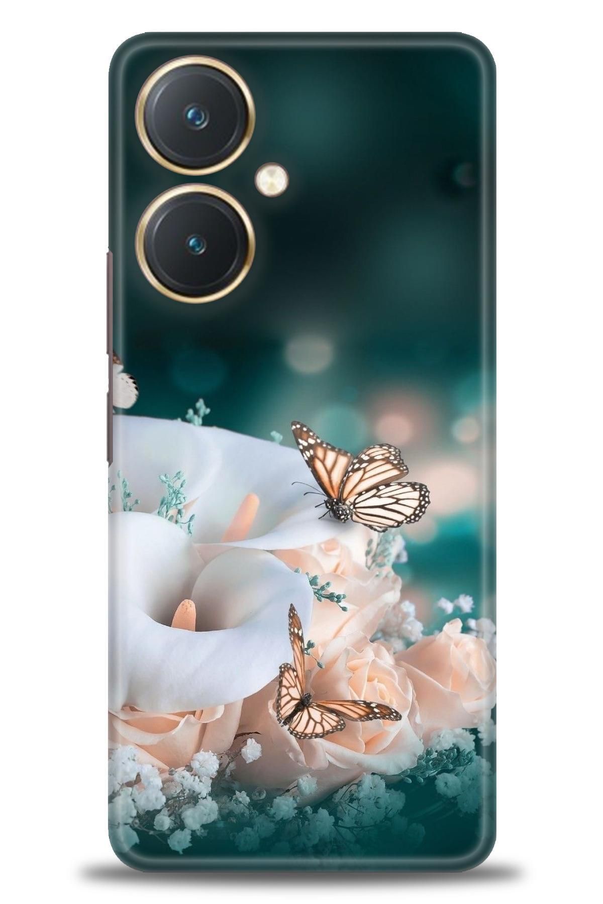 CooperTech Vivo Y27 İle Uyumlu HD Baskılı Silikon Kılıf - ÖzelSeriVivo - 2573
