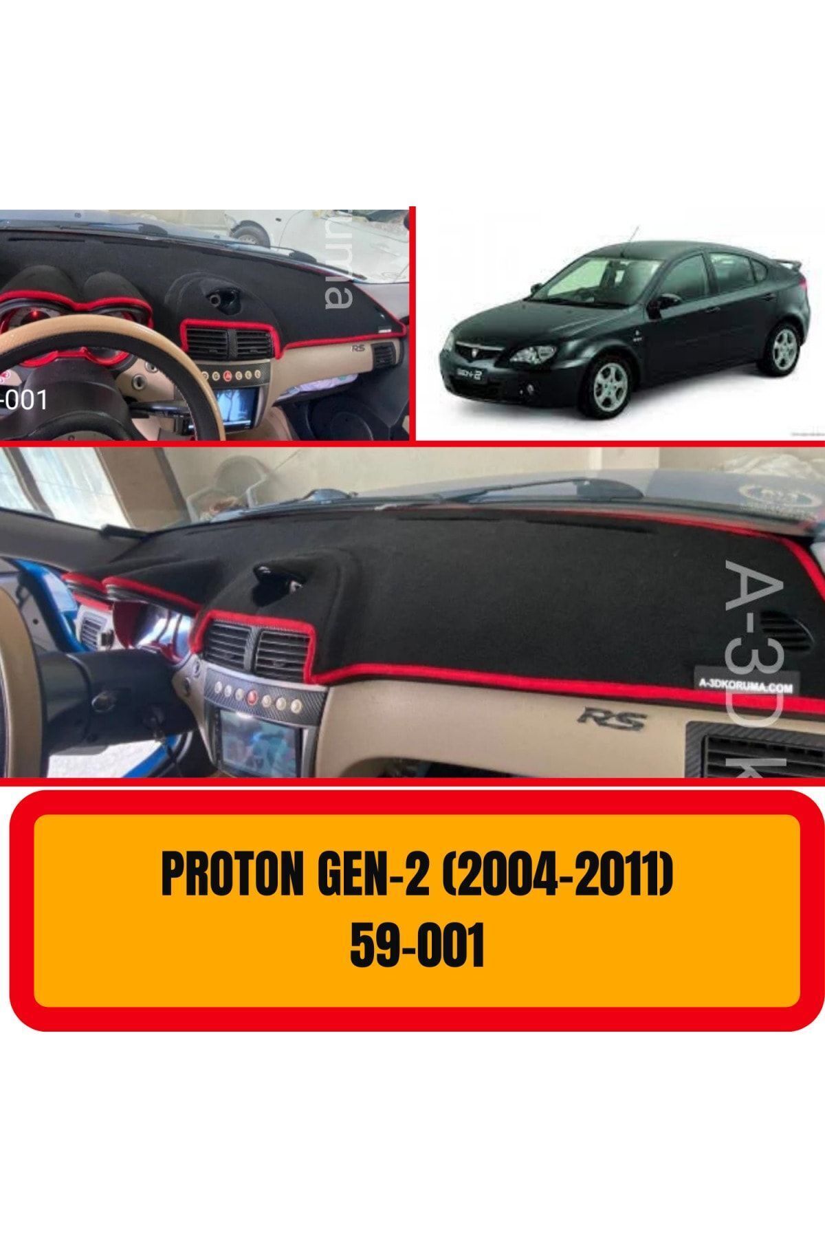 A3D TORPİDO KORUMA-Proton Gen 2 2004-2011 Model Front Chest/Panel/Torpedo Protection/Case/Carrier/Protector A3D/3D 1