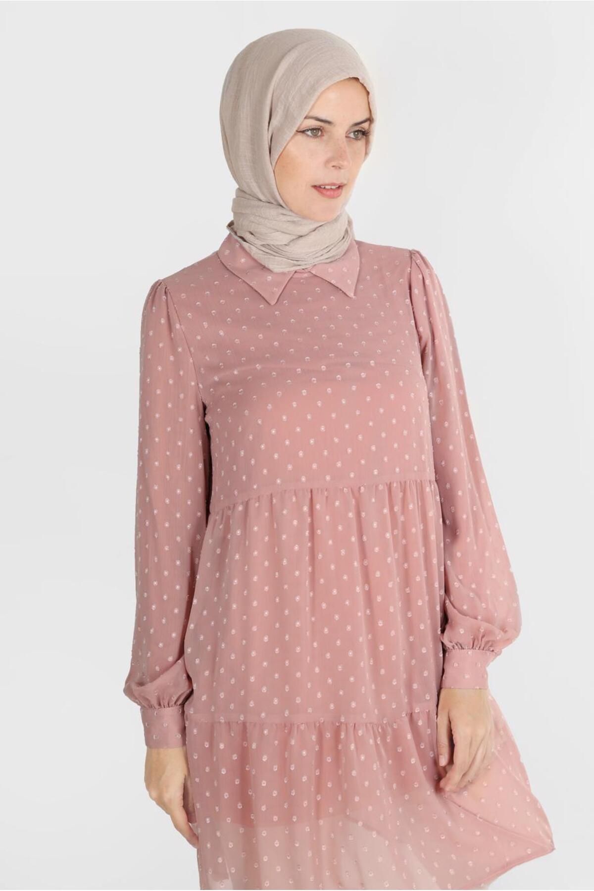 تونیک 42903 لایه بندی شده پولکا Alvina