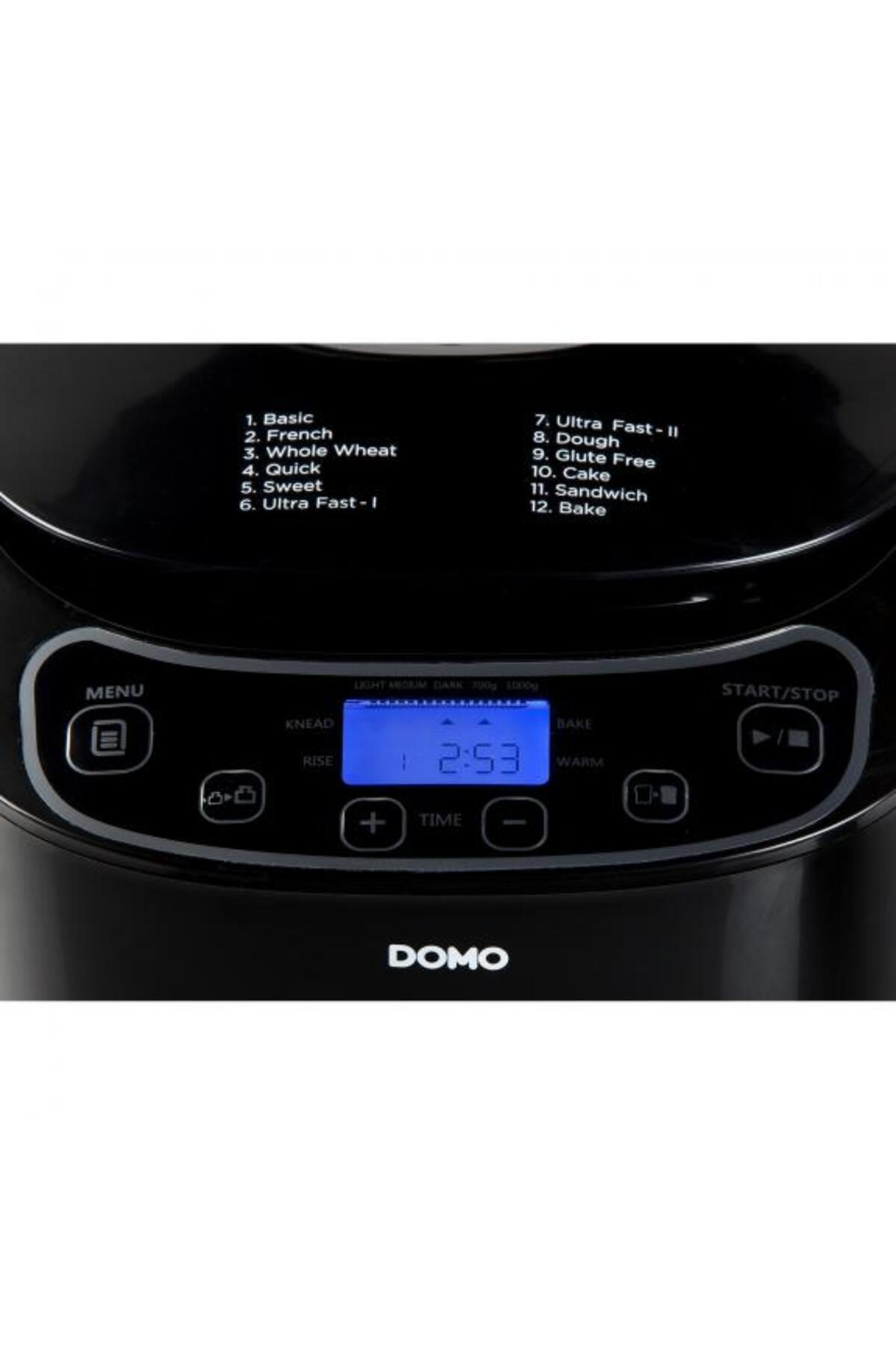 Domo-B3973 Aparat de paine, 550 W, 12 programe 11