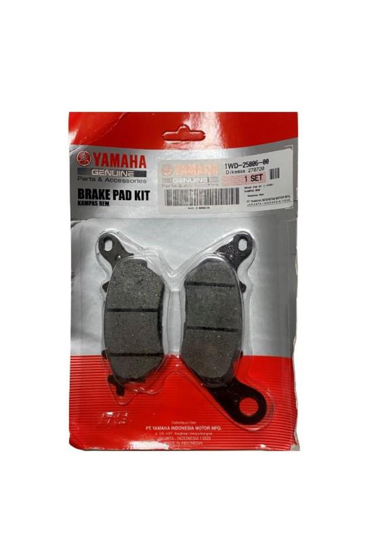 Yamaha Arka Fren Balata Xmax 125 Xmax 300 Xmax 250 (2018 Ve Sonrası)