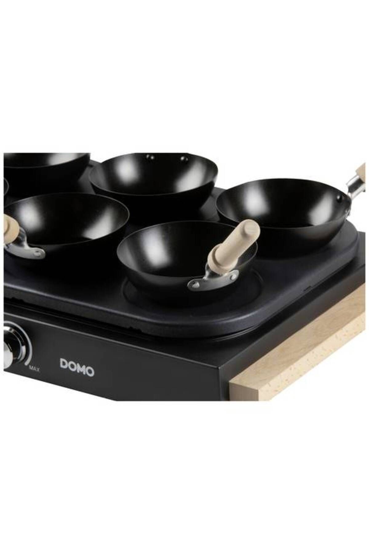 Domo-Wok Party Set 2 in 1 suitable for 6 people Domo DO8716W, 1000 W 11