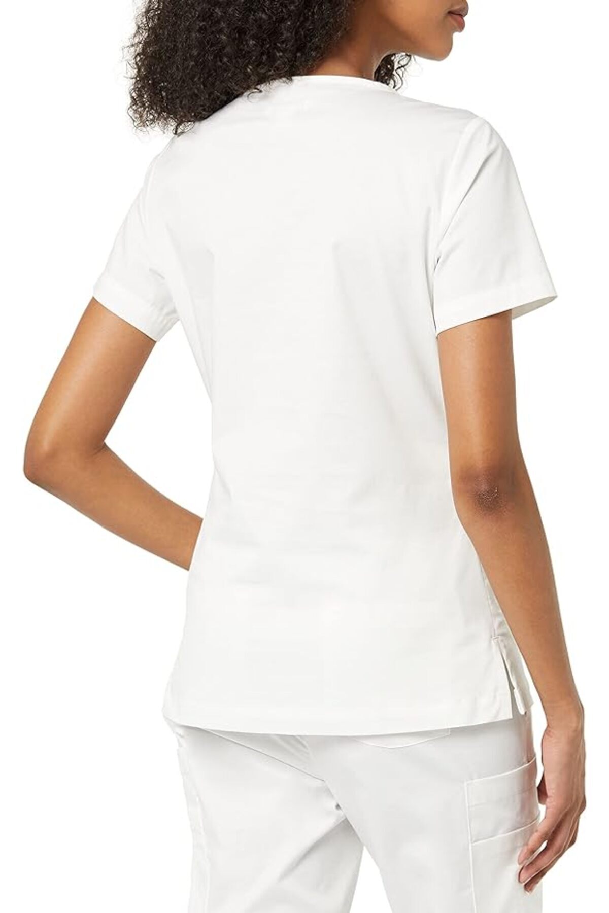 Amazon-Essentials Classic Fit V-Neck Top for Healthcare Workers, XXL 5