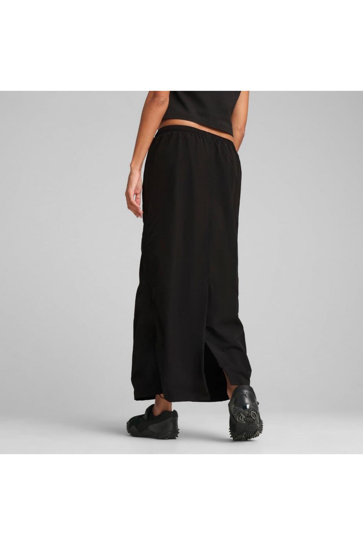 Puma  WARDROBE ESS Woven Maxi Skirt Kadın Etek - Görsel 7