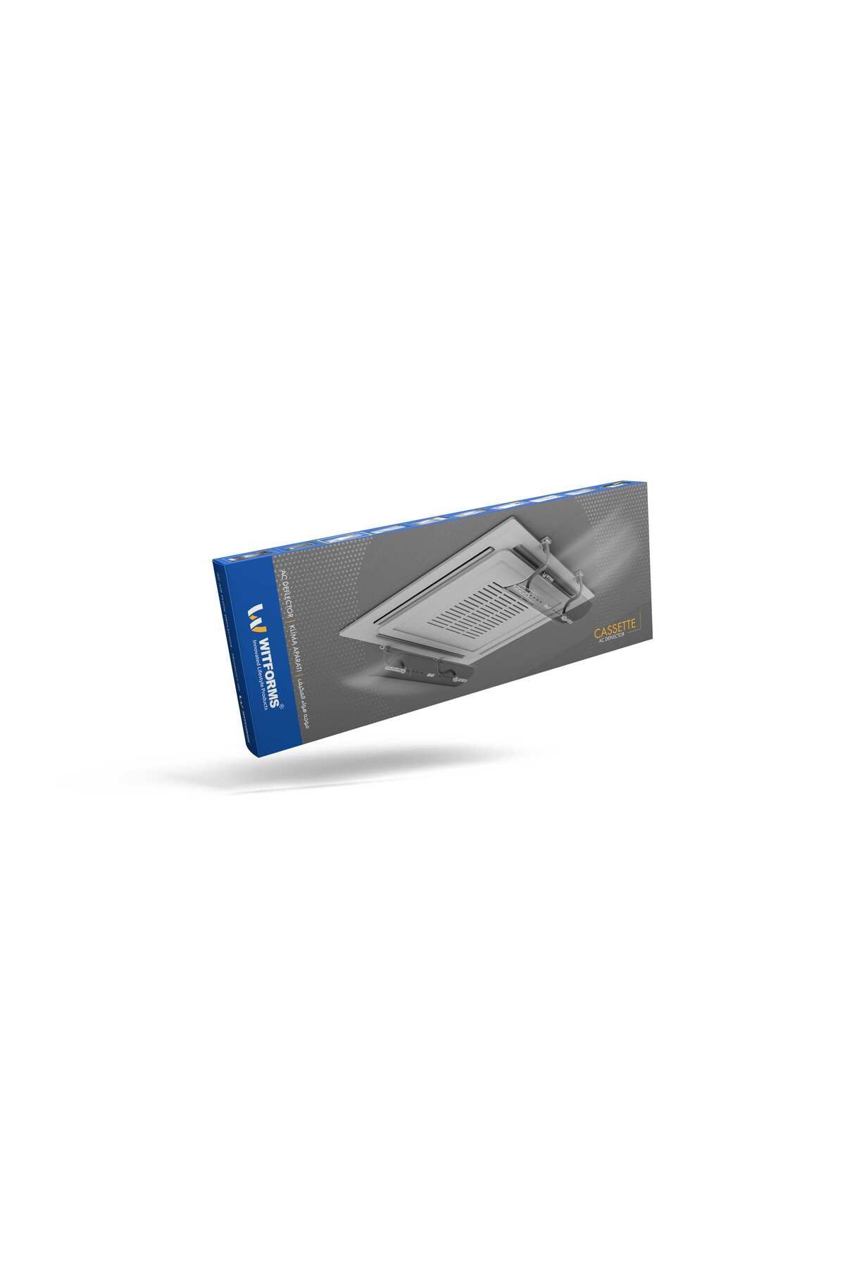 WİTFORMS-Whitforms Adjustable Cassette Air Conditioner Deflector, Easy to Install and Remove 5