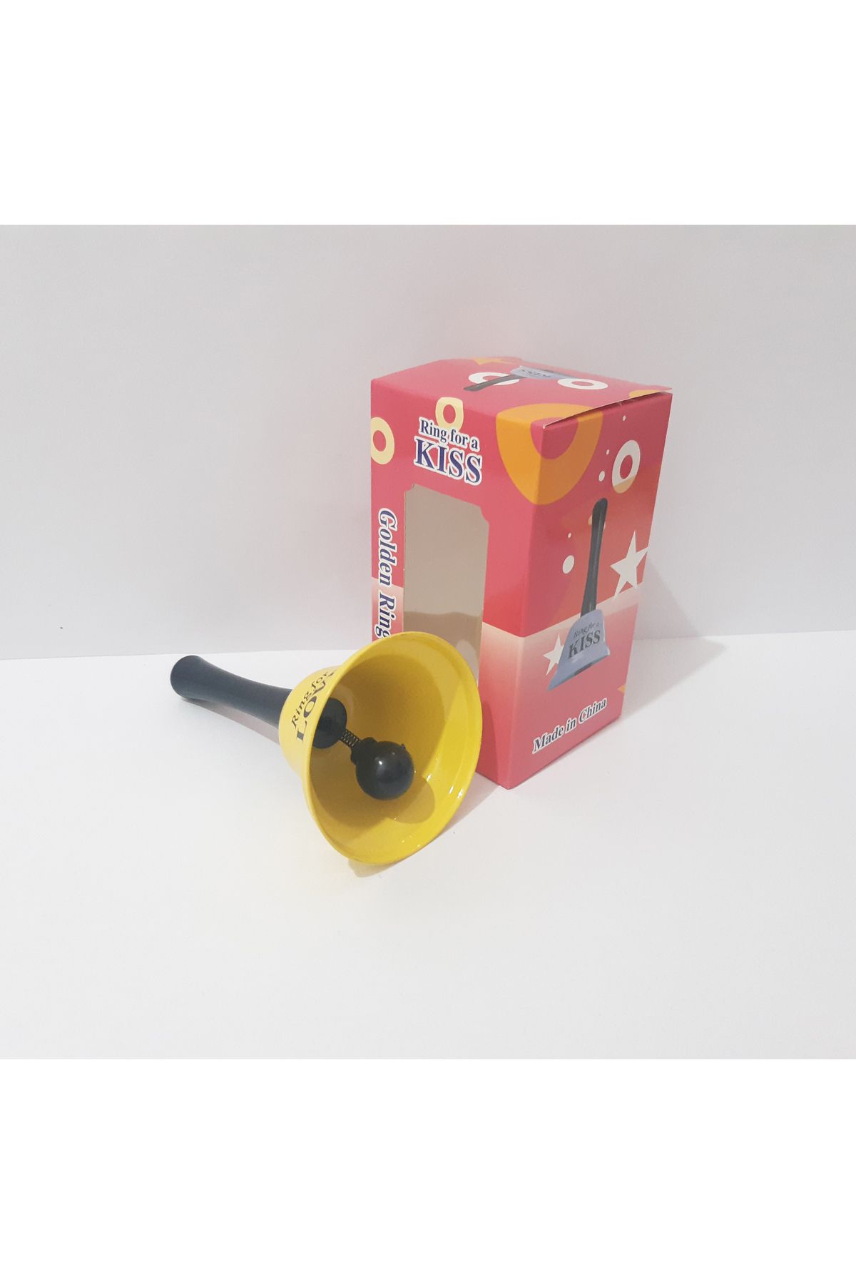 renkli çiçekler-Hand Bell Reception Bell El Bell Multi-Purpose Bell 3