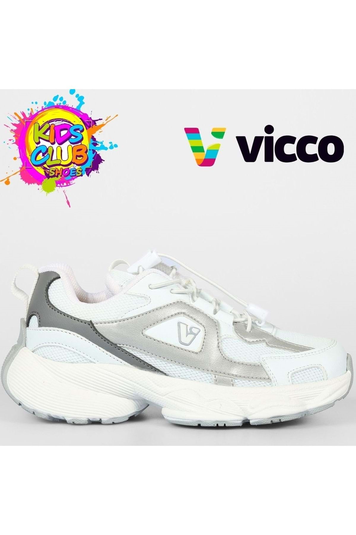 Kids Club Shoes Vicco Coffee Ortopedik Çocuk Spor Ayakkabı BEYAZ