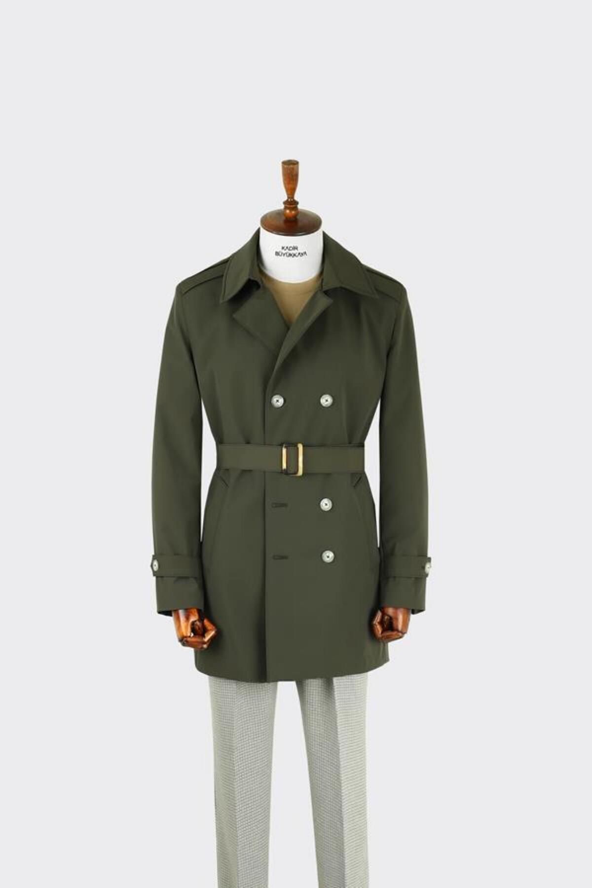 Kadir Büyükkaya Erkek Trenç Coat-KAX9205W