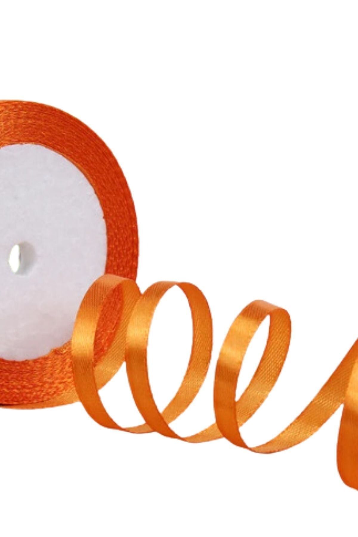 KfksStore Saten Kurdele 2 cm 10 Metre Yavruağzı