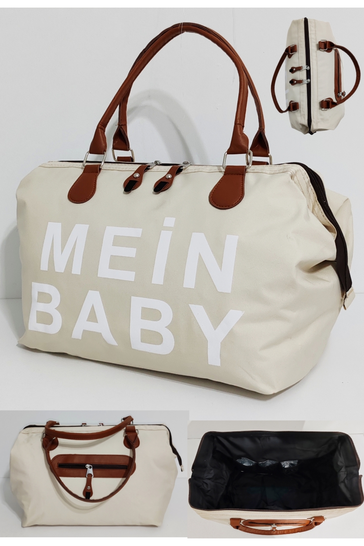 USF Anne Bebek  Bakım Sırt Çantası, Hastane Çıkışı Omuz çantası, Bebek Taşıma Çift Yönlü kanguru fotoğrafı 4 (önizleme)