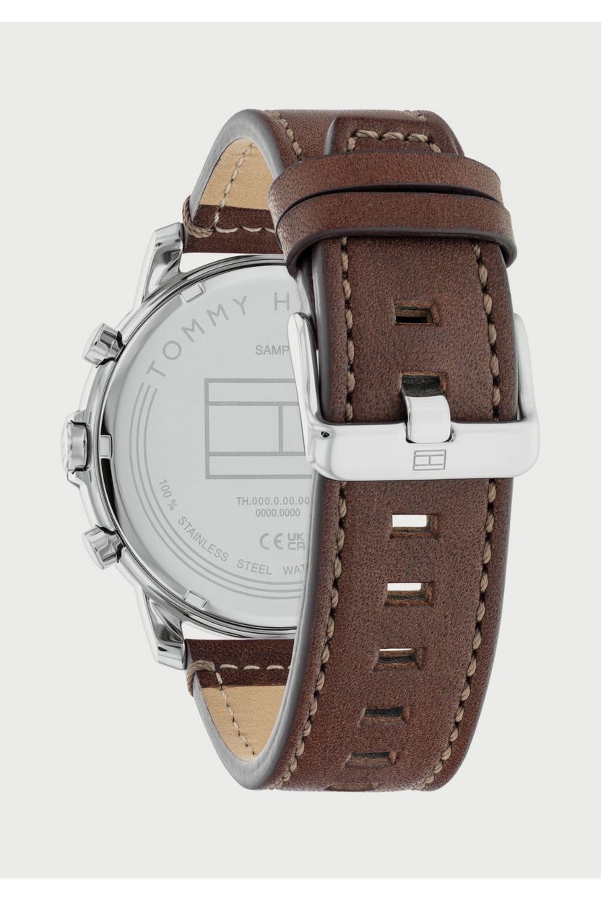 Tommy Hilfiger-Men watch 1792053 Jameson, Silver Tone + Gold Crown with Cream dial, mechanism Quartz 2