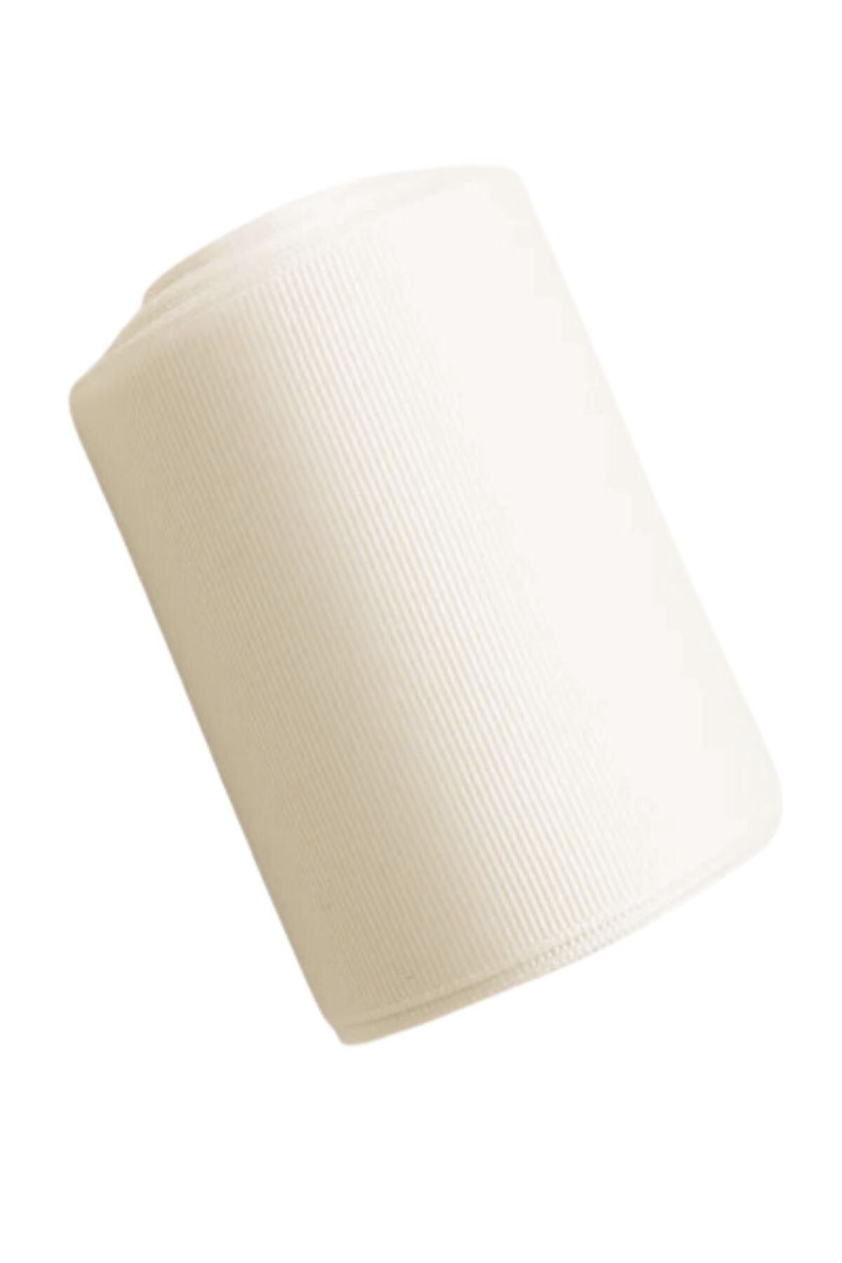 KfksStore Grogren Kurdele 1 cm 10 Metre Ekru