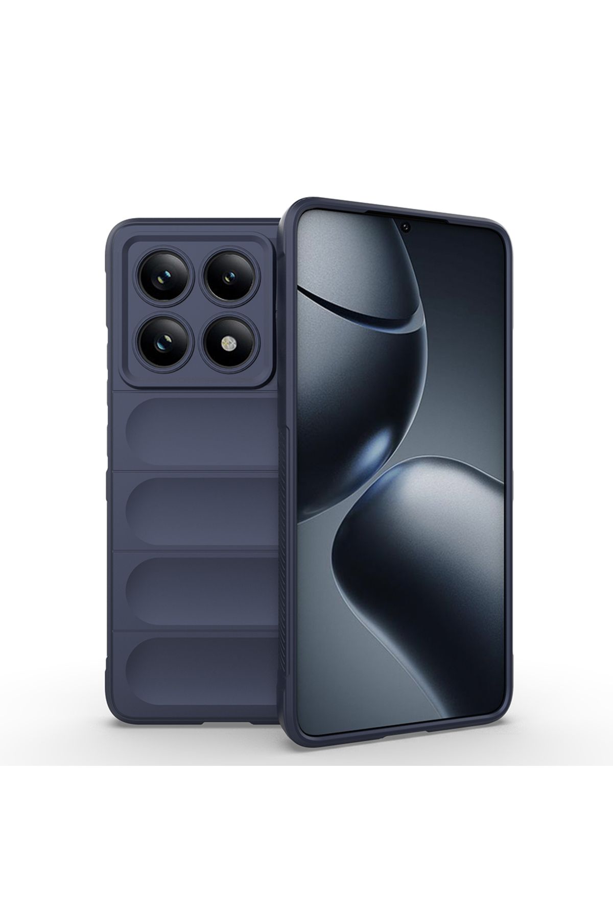 Coverzone Xiaomi 14T Pro İle Uyumlu Kılıf TPU Oyuklu Arka Yüzey Z-Etnik Esnek O-tto Prime