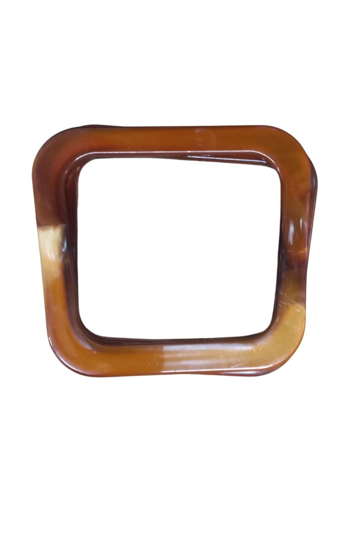 Tunastore Çanta Sapı Kare Kahverengi 11 cm