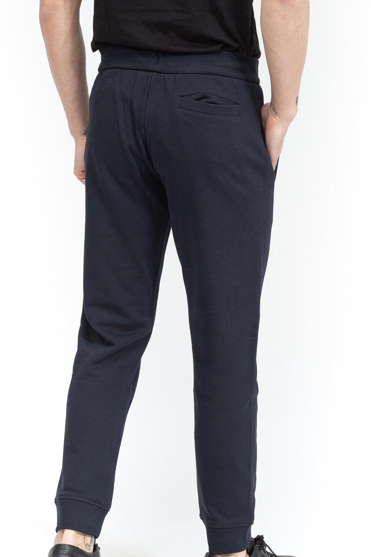 شلوار گرمکن آبی مردانه لباس شش رنگ اورجینال Armani Exchange