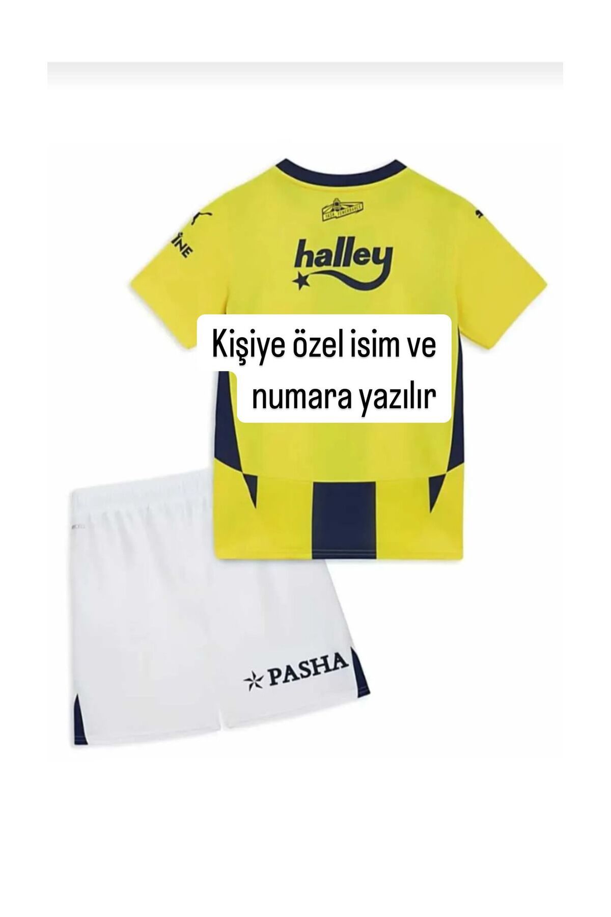 Kişiye Özel İsim ve Numara Yazılır .fênêr'bahçe. Isimsiz 24/25 Yeni Sezon Çocuk Forma Şort Çorap