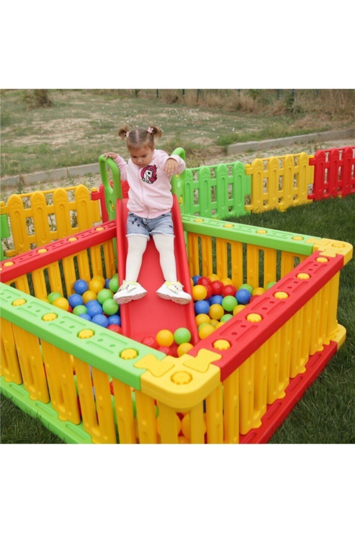 Genel Markalar Oyun Çiti Oyun Alanı Top Havuzu 3 Renk - Çocuk Oyun Parkı - Güvenli Alan - Top Havuzu - Aktivite fotoğrafı 2 (önizleme)
