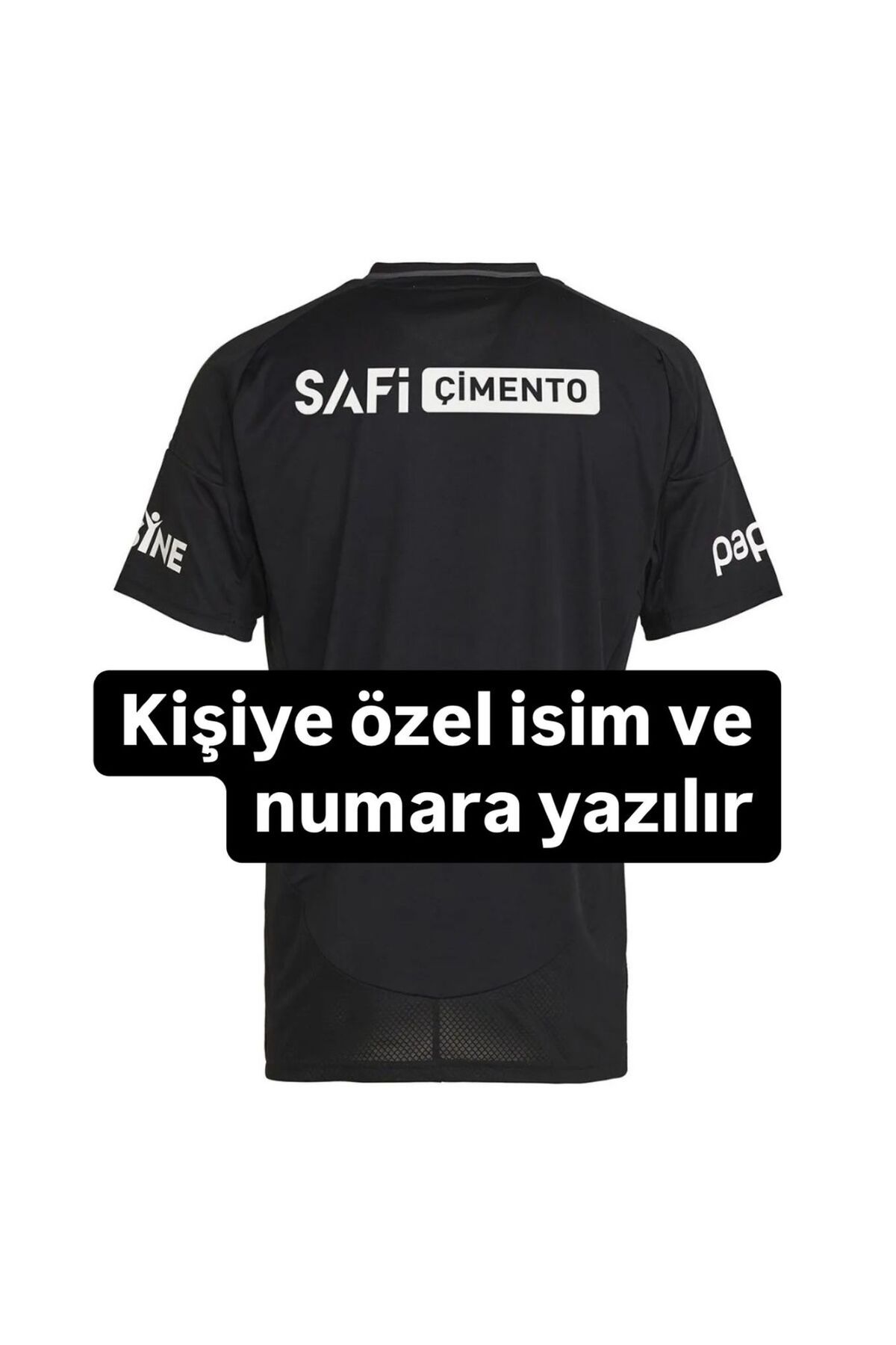 Kişiye Özel İsim ve Numara Yazılır Beşiktâş<>iSimsîz> Siyah Renk Forma