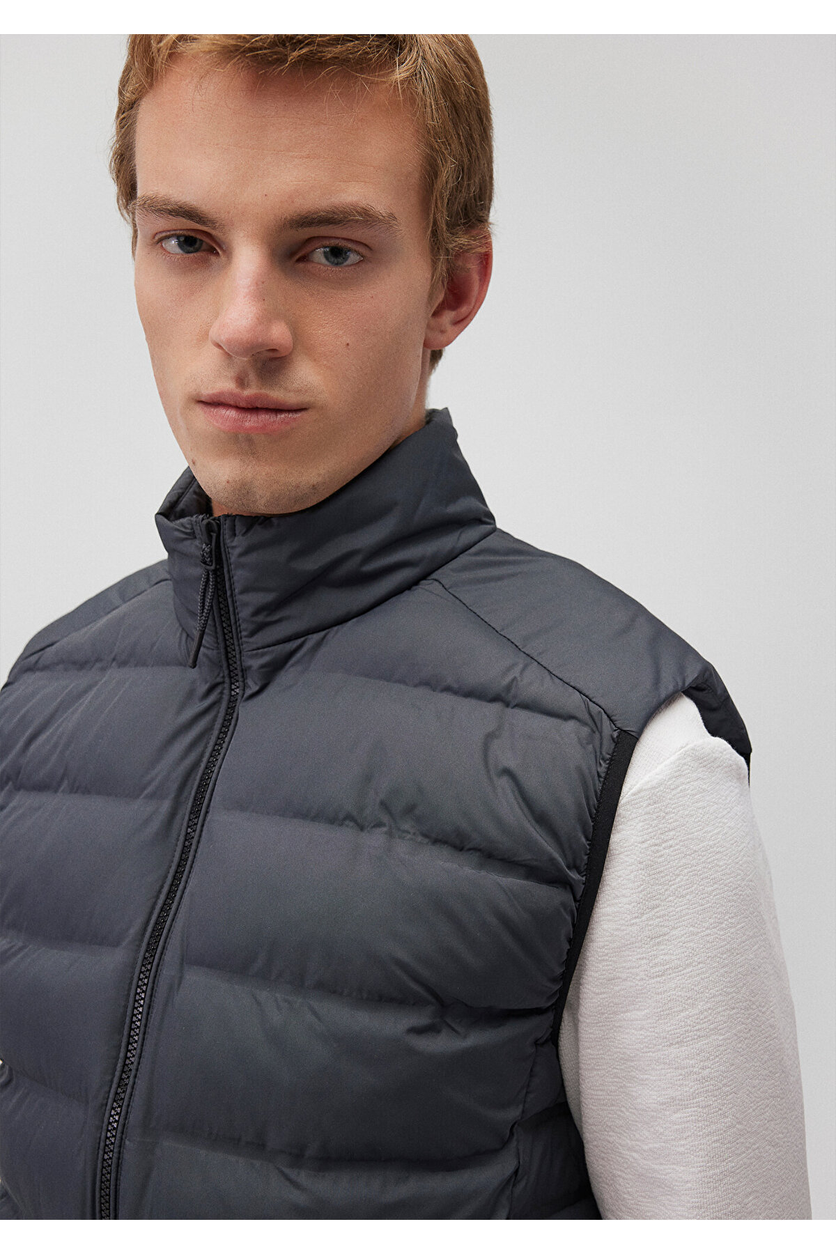 Mavi  Su Itici Primaloft Lacivert Şişme Yelek Regular Fit / Normal Kesim 0110356-80776 - Görsel 6