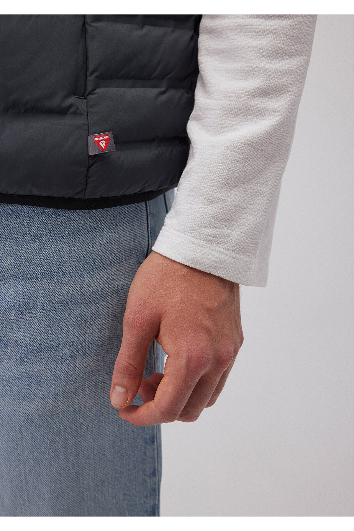 Mavi  Su Itici Primaloft Lacivert Şişme Yelek Regular Fit / Normal Kesim 0110356-80776 - Görsel 4