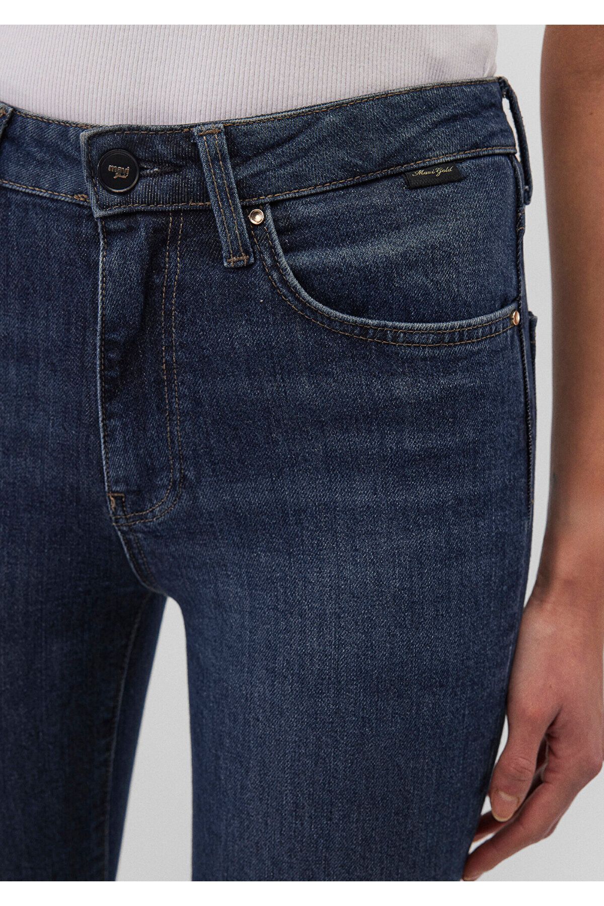 Mavi-Pantaloni Jean Viola Gold Premium Midnight Blue 101048 -87813 7