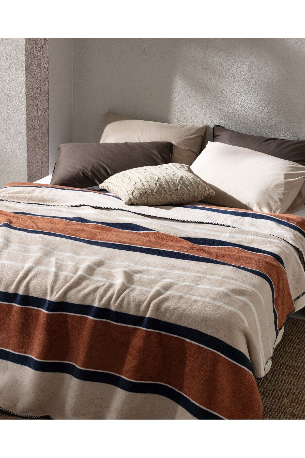 Madame Coco-Lozere Jacquard-Baumwolldecke 3