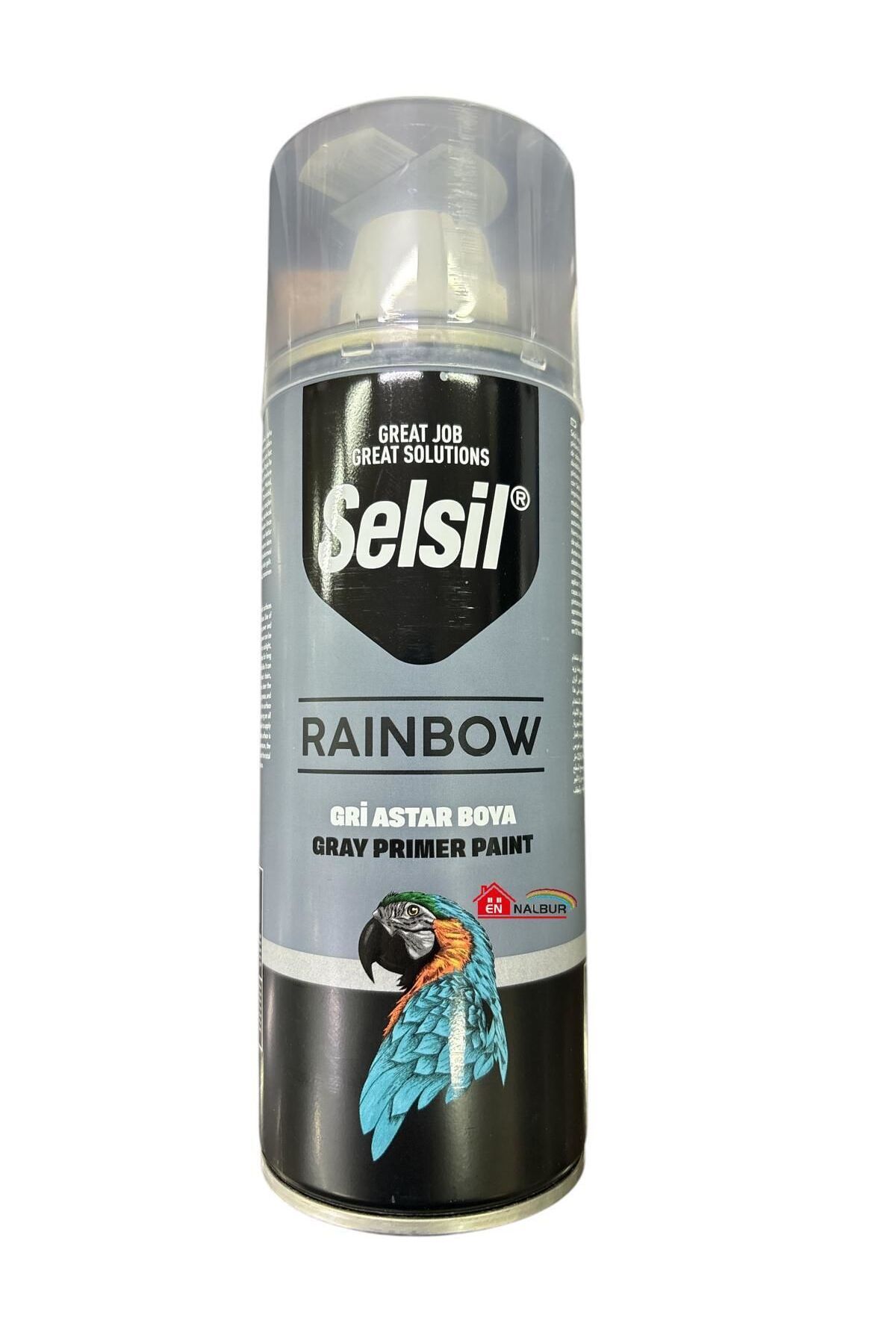 MyDrop Selsil Rainbow Akrilik Sprey Astar 7042 Gri