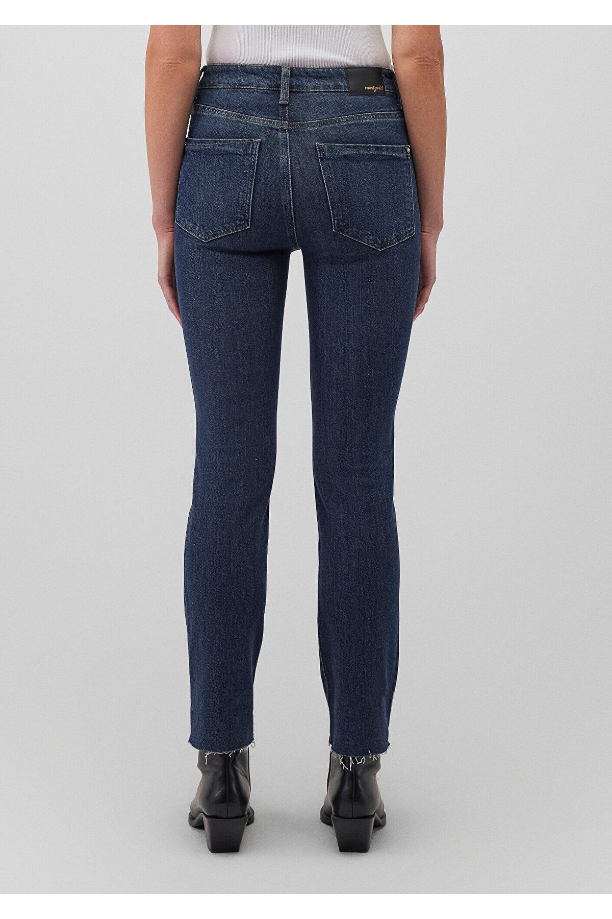 Mavi-Pantaloni Jean Viola Gold Premium Midnight Blue 101048 -87813 6