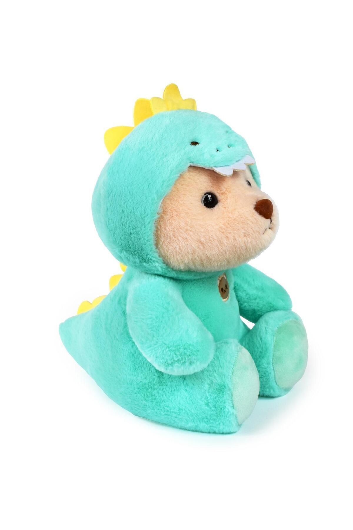 Özgüner Oyuncak-Pababo Series Hooded Pufi Teddy Bear - with Gift Box 4