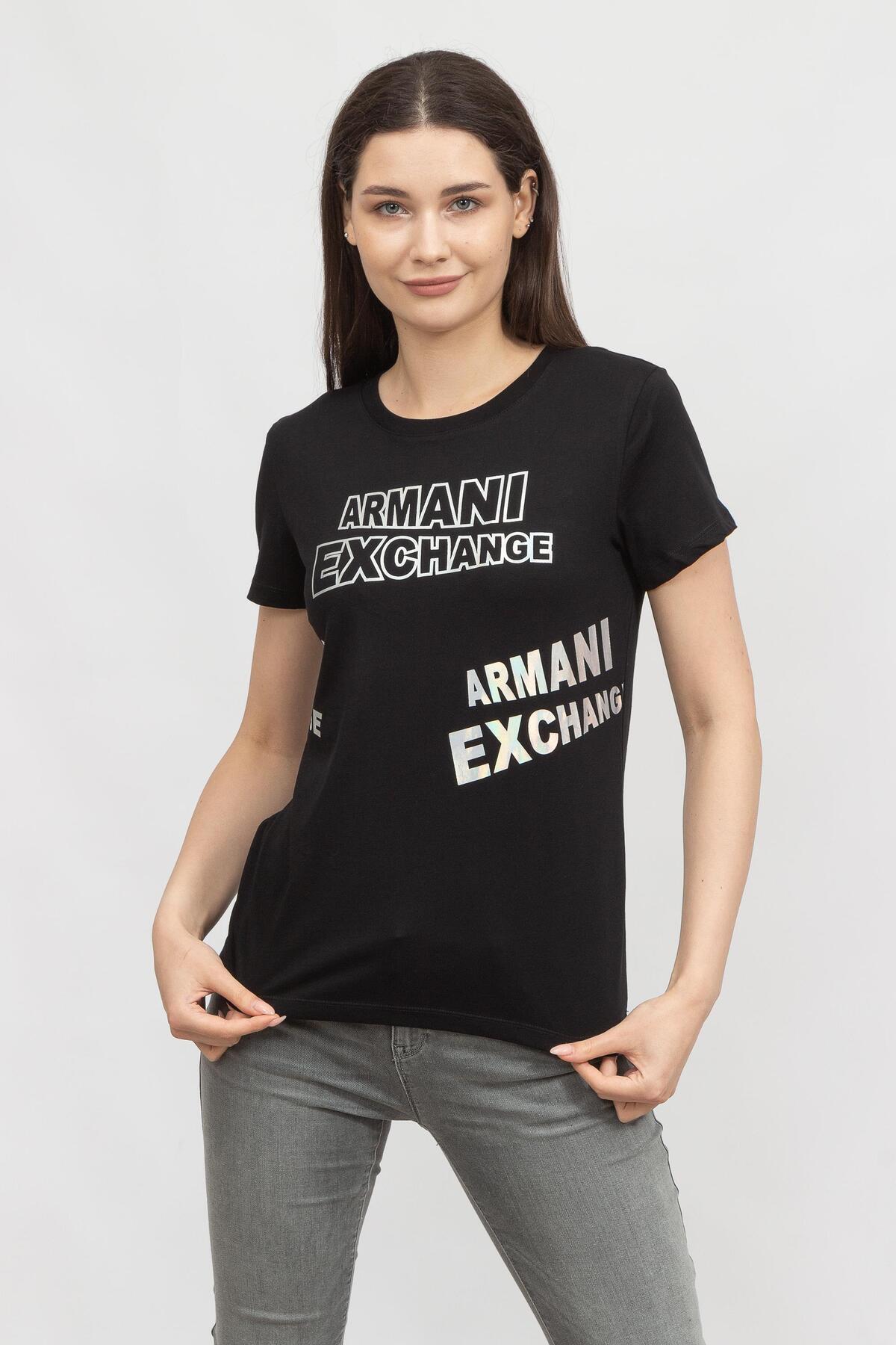 تیشرتزنانهArmani Exchangeمشکی