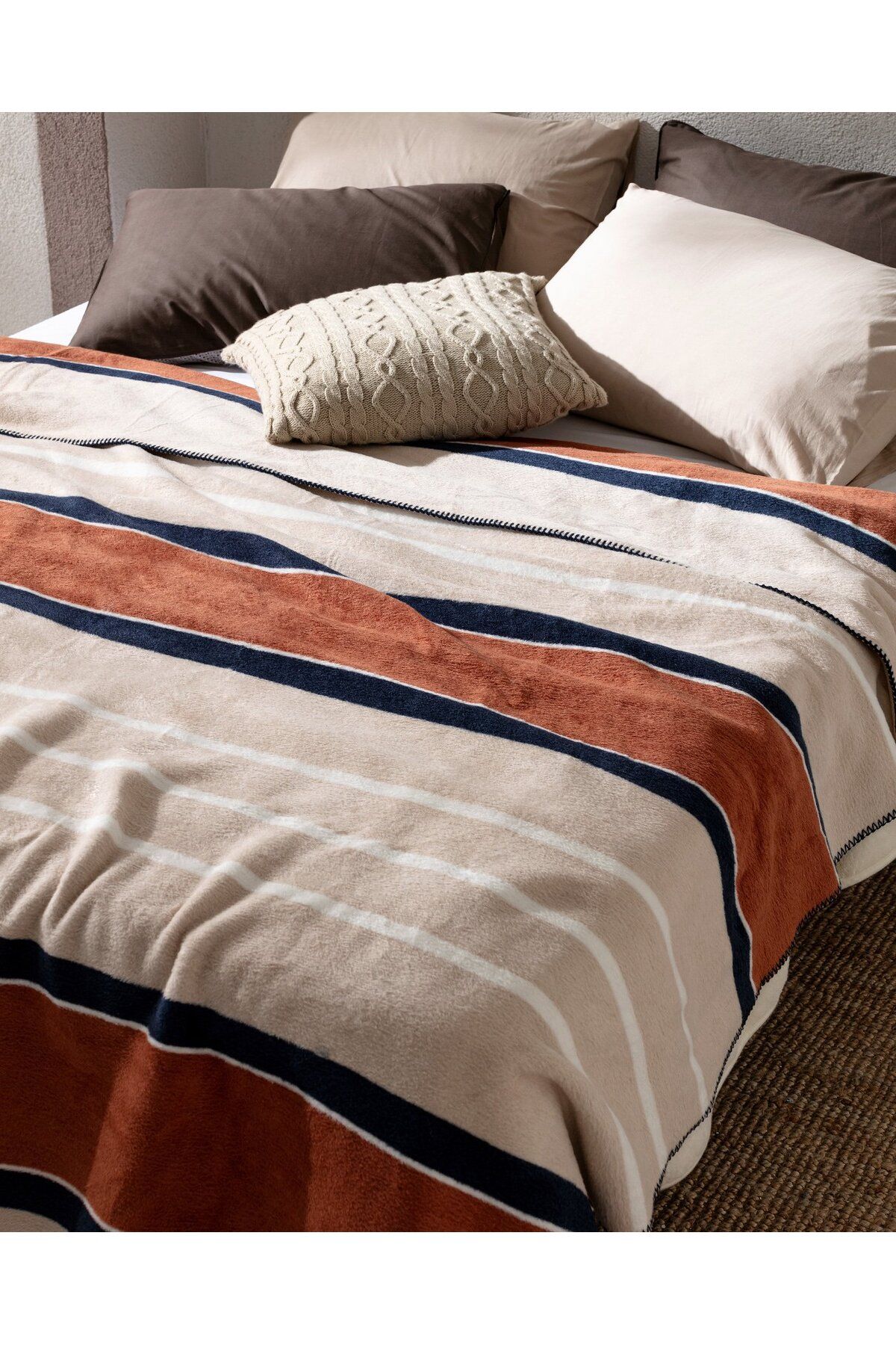 Madame Coco-Lozere Jacquard-Baumwolldecke 4