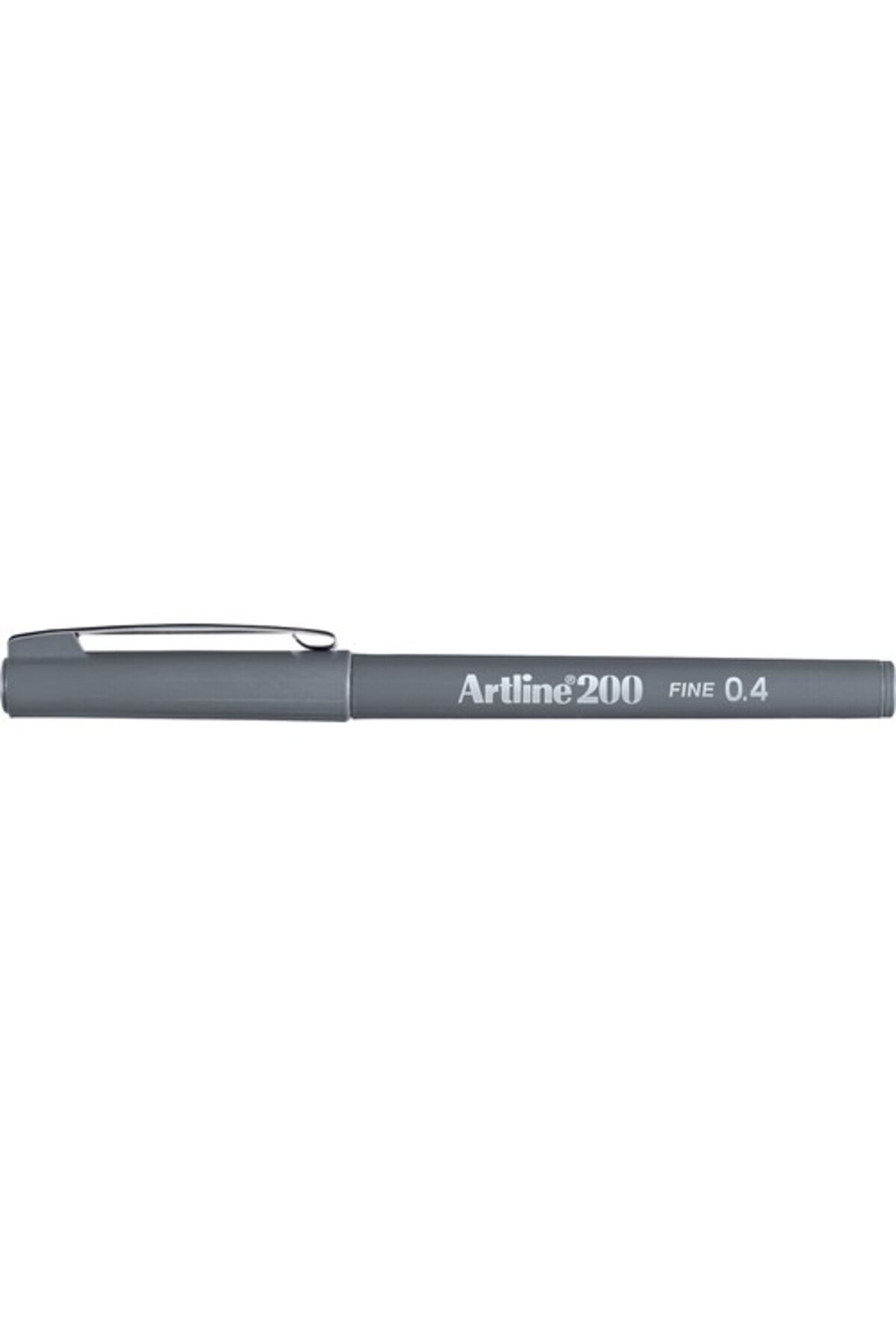 artline 200 Fineliner 0.4mm Keçe Uçlu Kalem Gri
