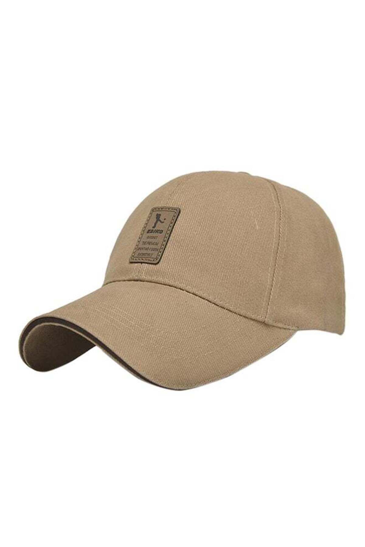 Generic-Bluelans Snapback Hip-Hop Cap Dark Beige 1