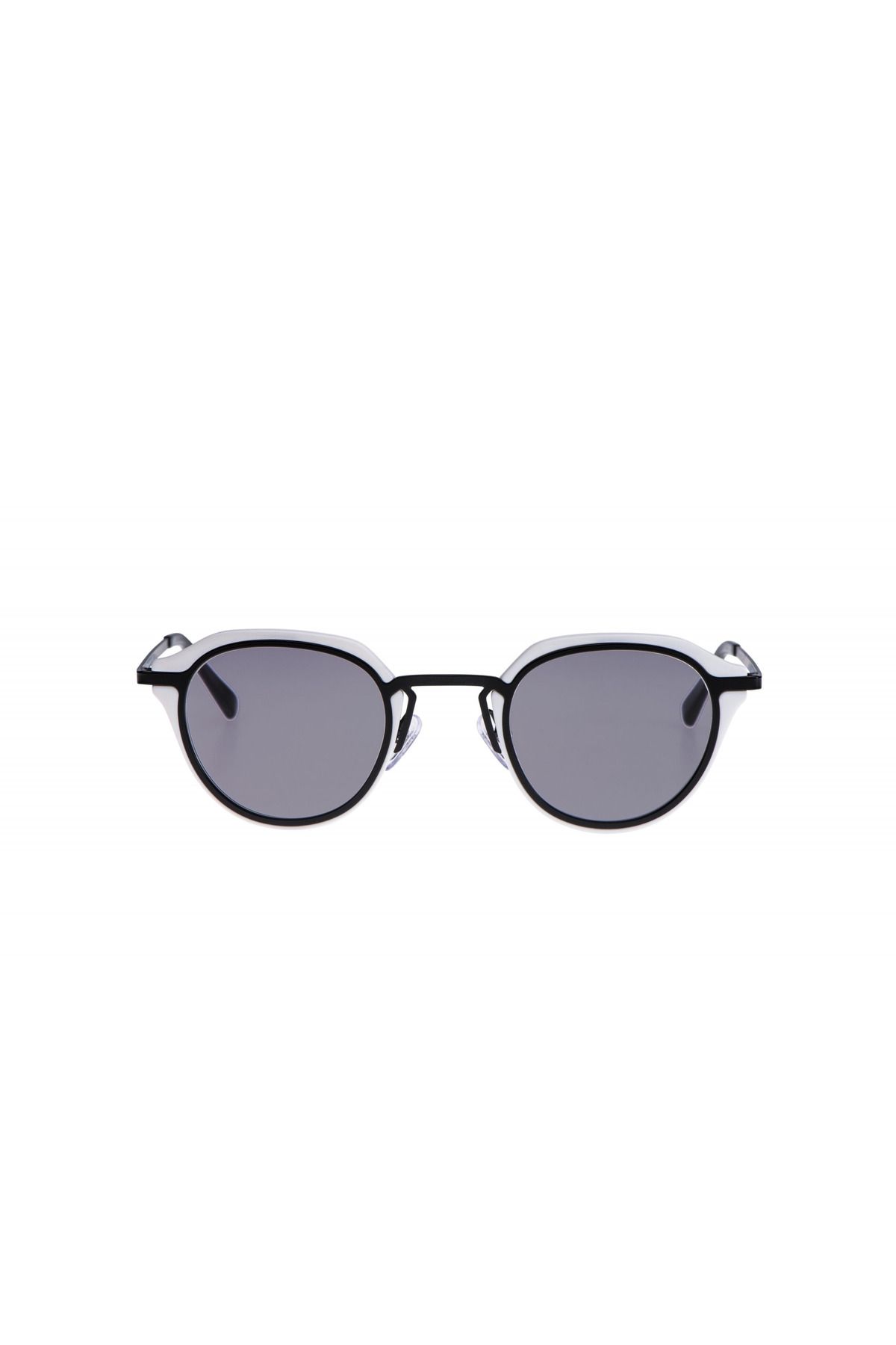 Sauren-Moonlight 46 Unisex Sunglasses - White, Black and Gray 1
