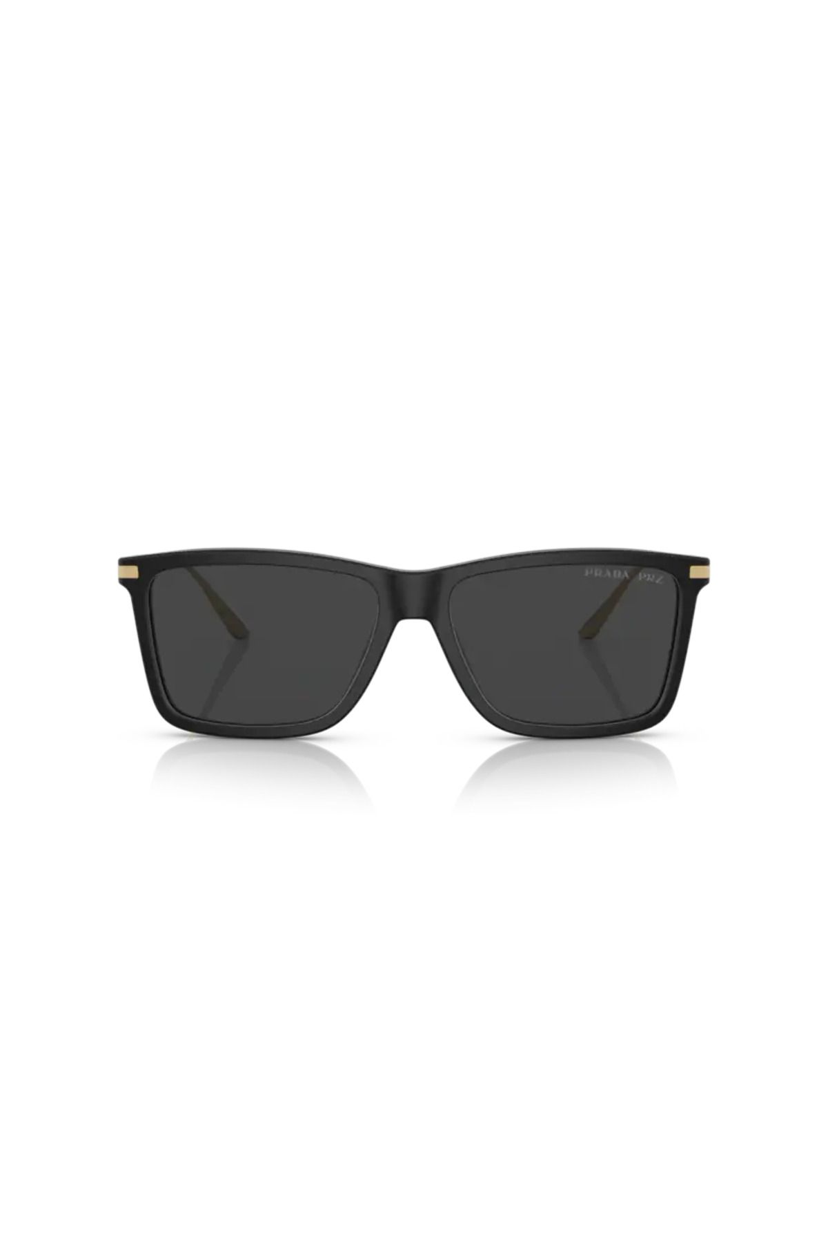 عینک آفتابی مشکی مردانه PR 01ZS 1BO08G 58 Prada