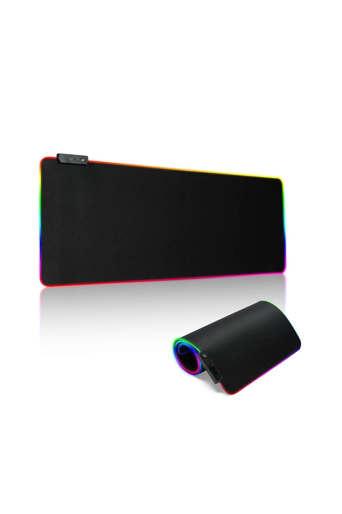 FlashHawk-Large RGB Gaming Mousepad with Nonslip Base 14 Kinds of RGB Lights Mode for Live Broadcasting 1